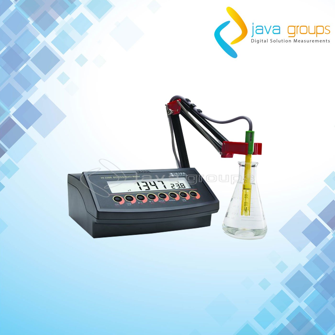 Alat Banchtop EC / TDS / Salinity Digital HI2300