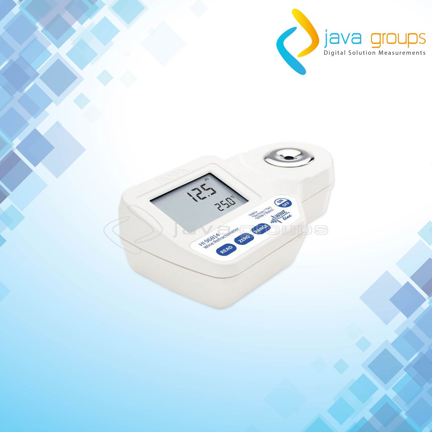 Alat Brix Reftactometer Digital Portabel HI96814