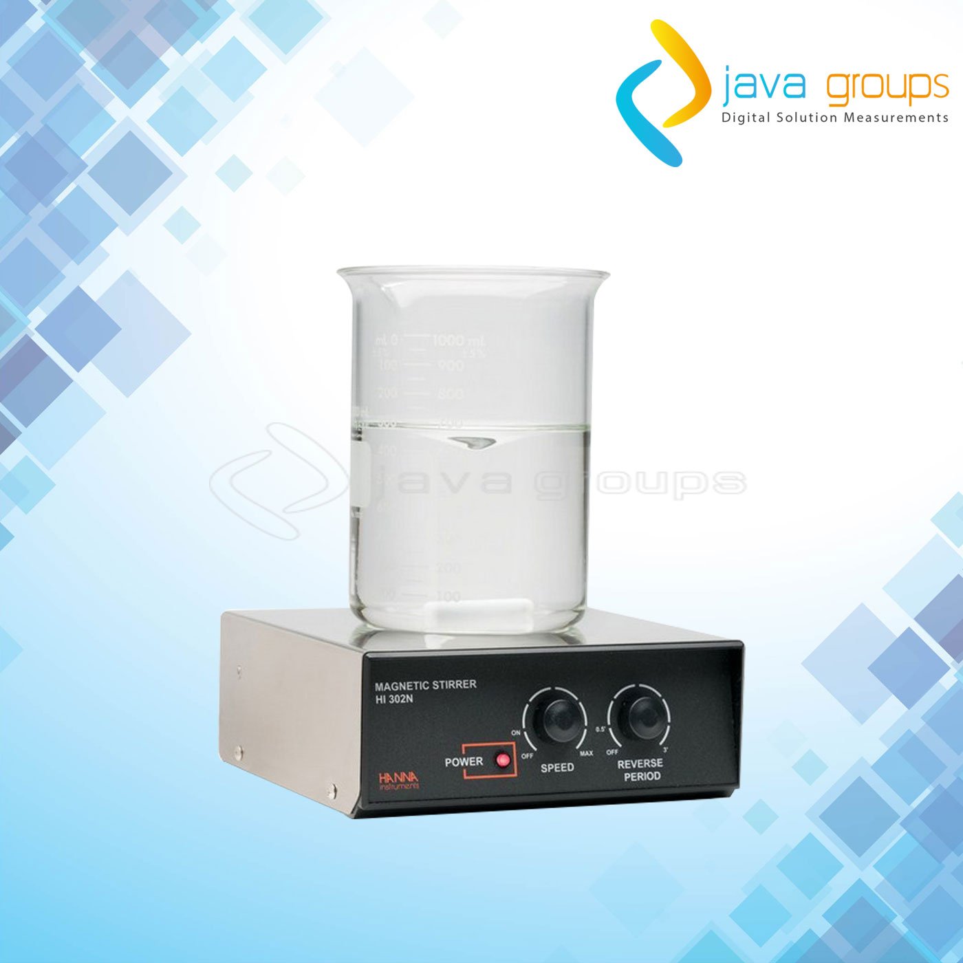 Alat Magnet Pengaduk Larutan Stainless Steel (2.5L) HI302N-2