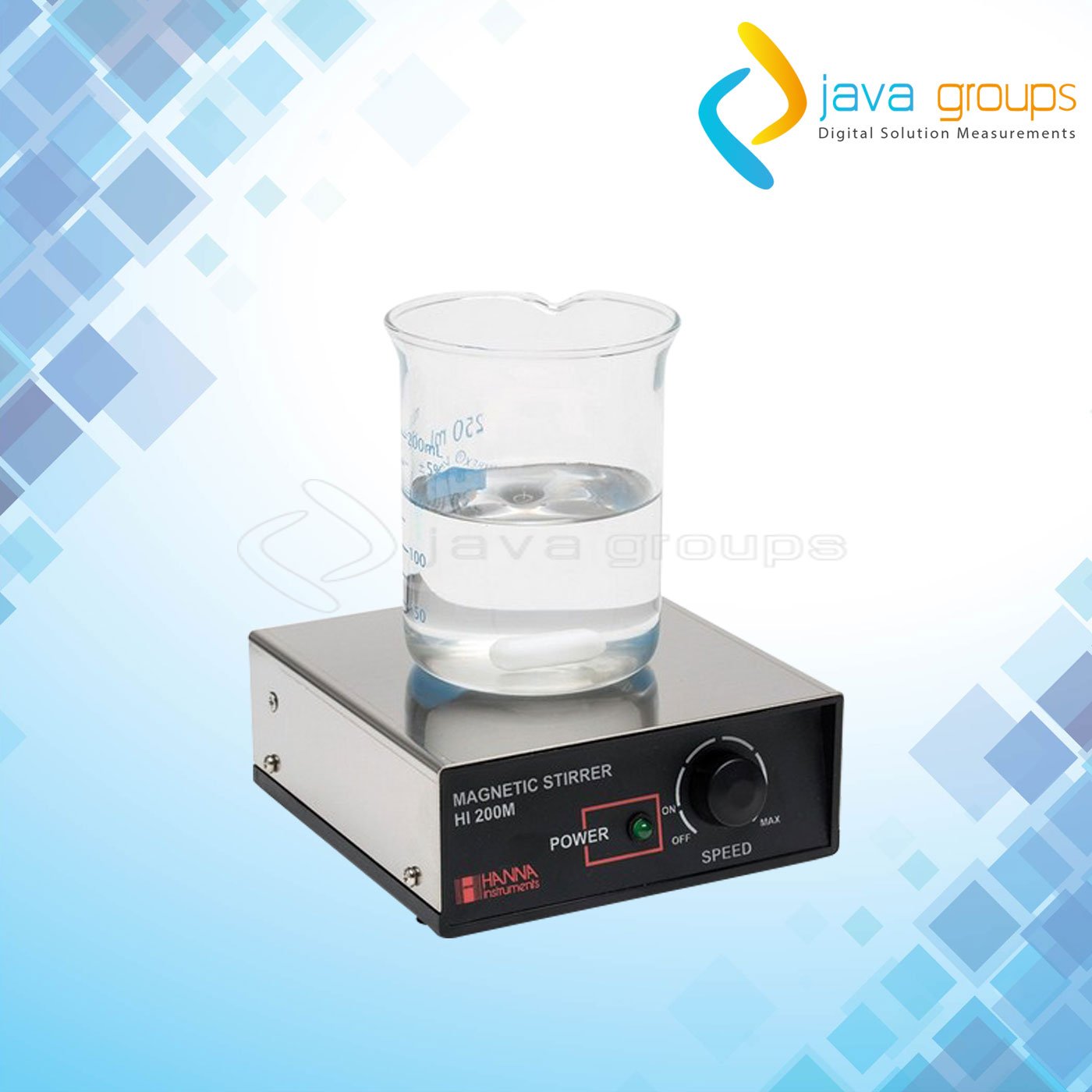 Alat Mini Pengaduk Larutan Magnetik Penutup Baja HI200M