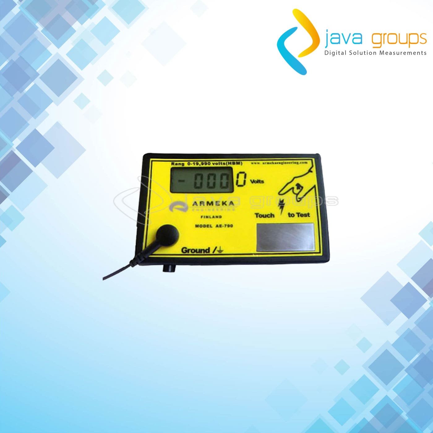 Alat Pengukur Listrik Statis Portabel AE790