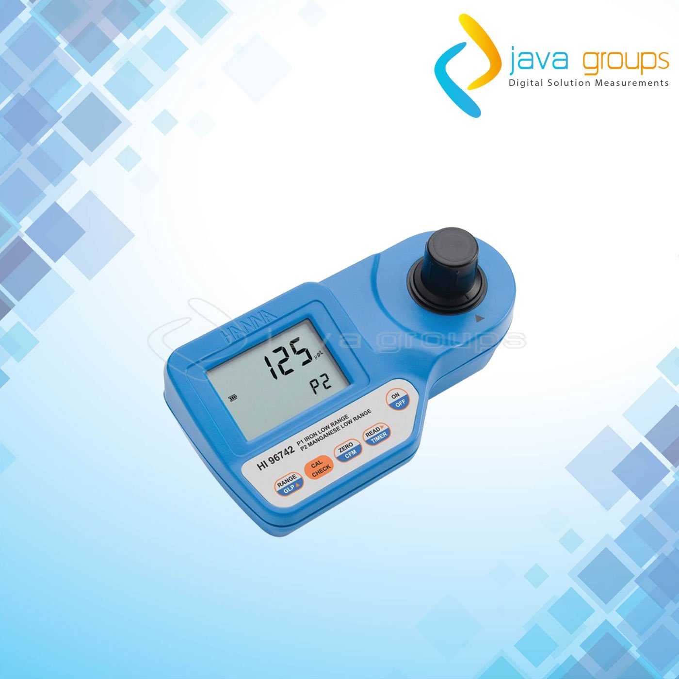 Alat Photometer Besi Dan Mangan Kisaran Rendah Portabel HI96742