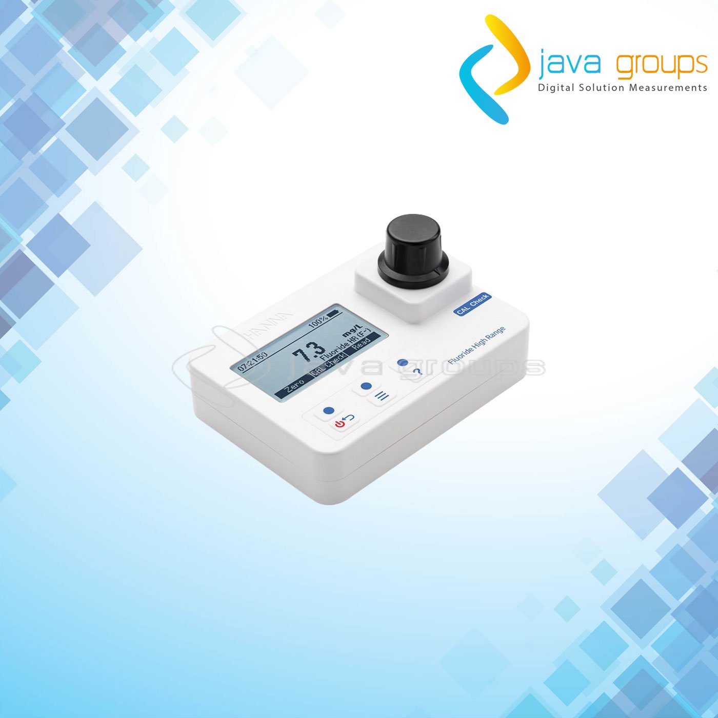 Alat Photometer Fluorida Kisaran Tinggi Portabel HI96739