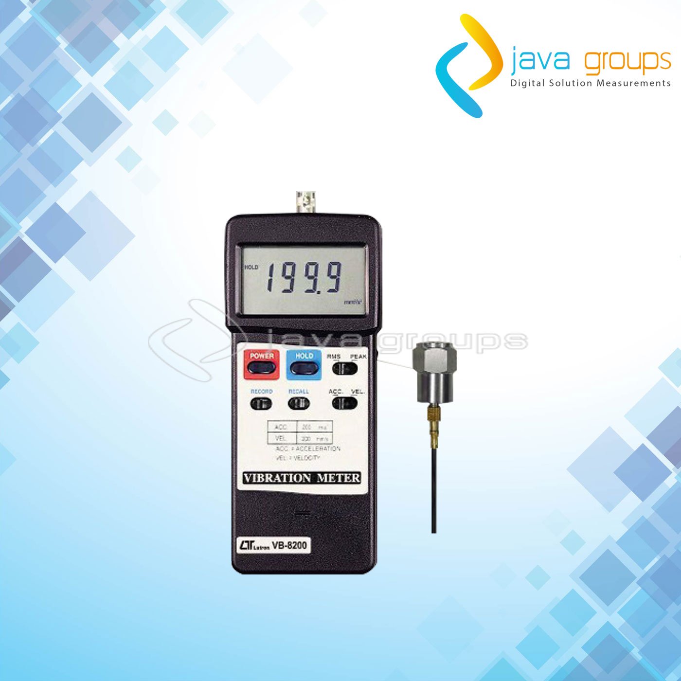 Alat Uji Getaran Mesin Lutron VB-8200 Portabel