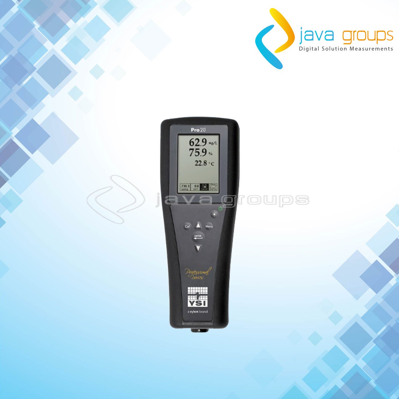 Alat Uji Oksigen Terlarut YSI Pro20 Portabel