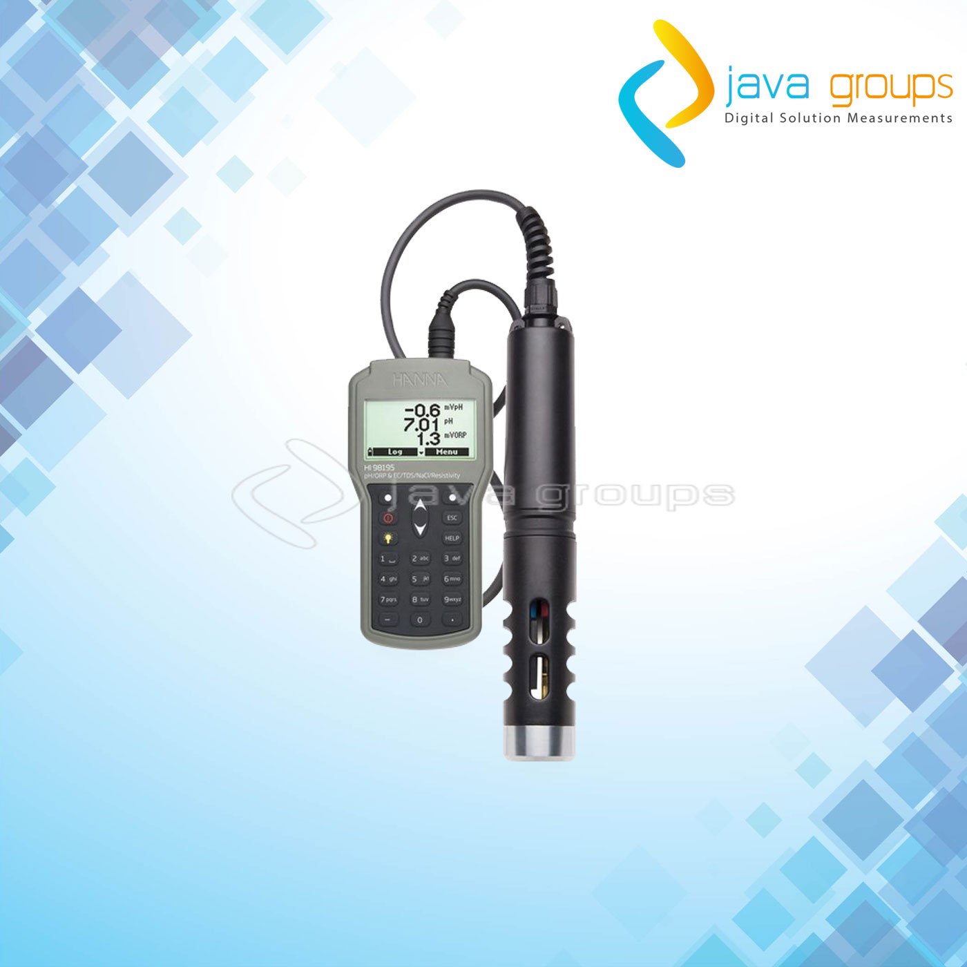 Alat Ukur Multiparameter Air Digital HI98195