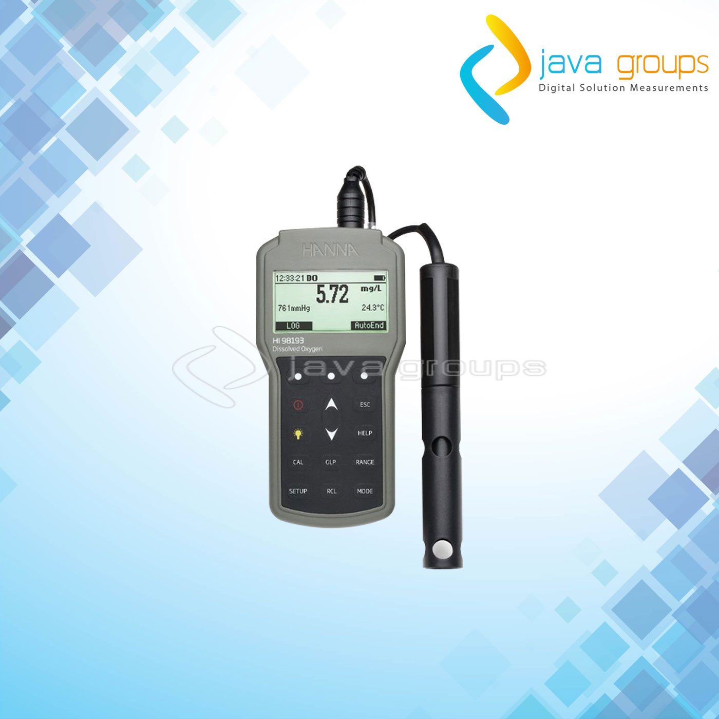Alat Ukur Oksigen Terlarut dan BOD Portable HI98193