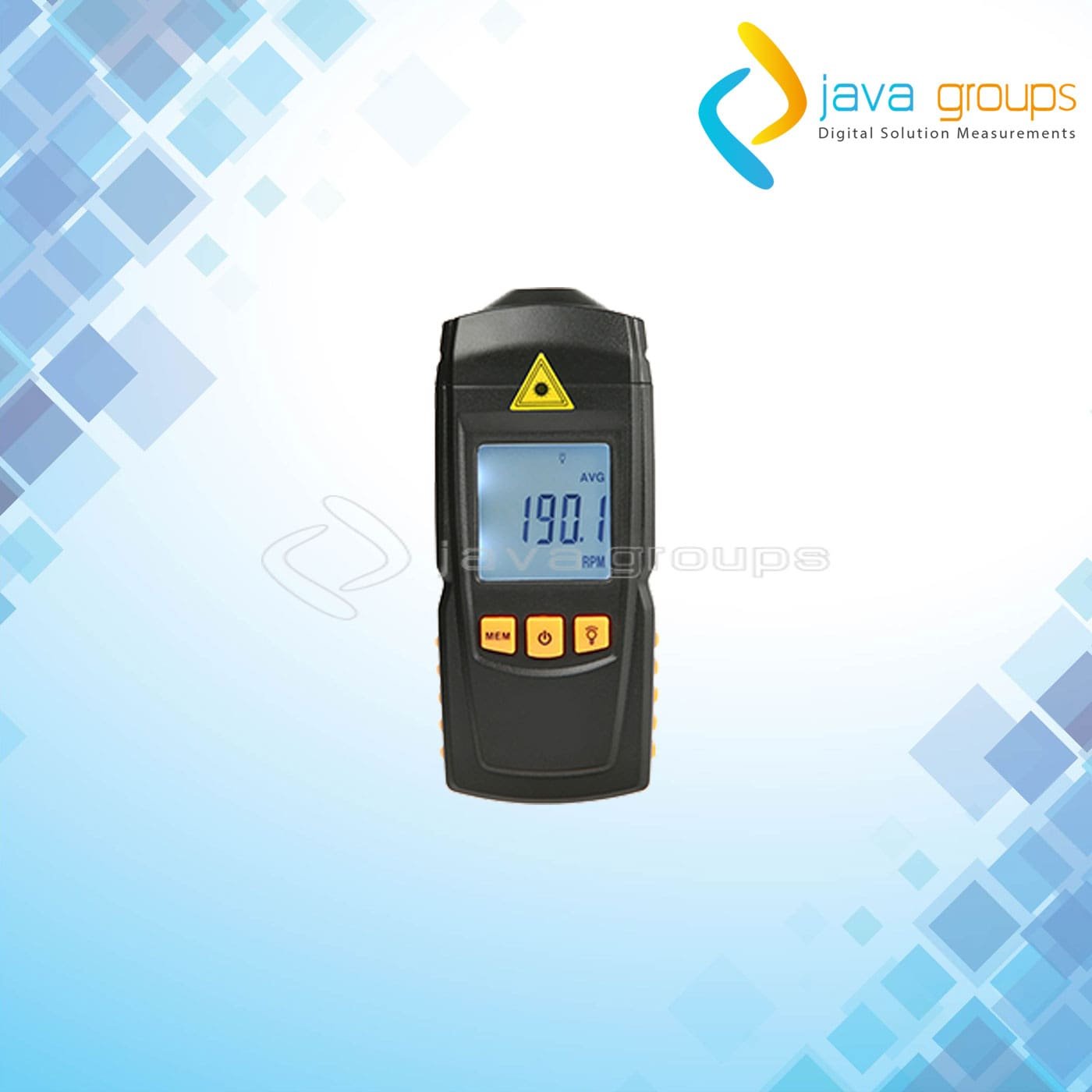 Alat Ukur Tachometer Kecepatan Rotasi Digital AMF072