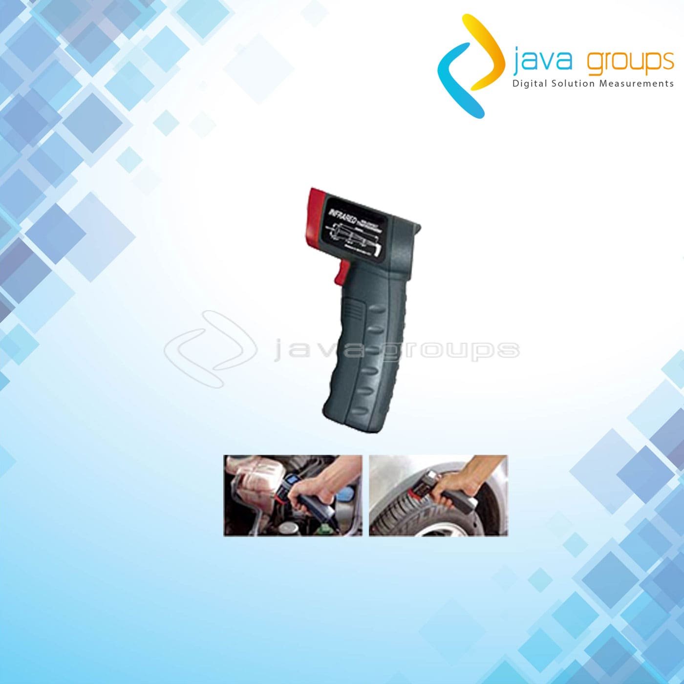 Alat Ukur Temperatur Termometer Inframerah EM520B