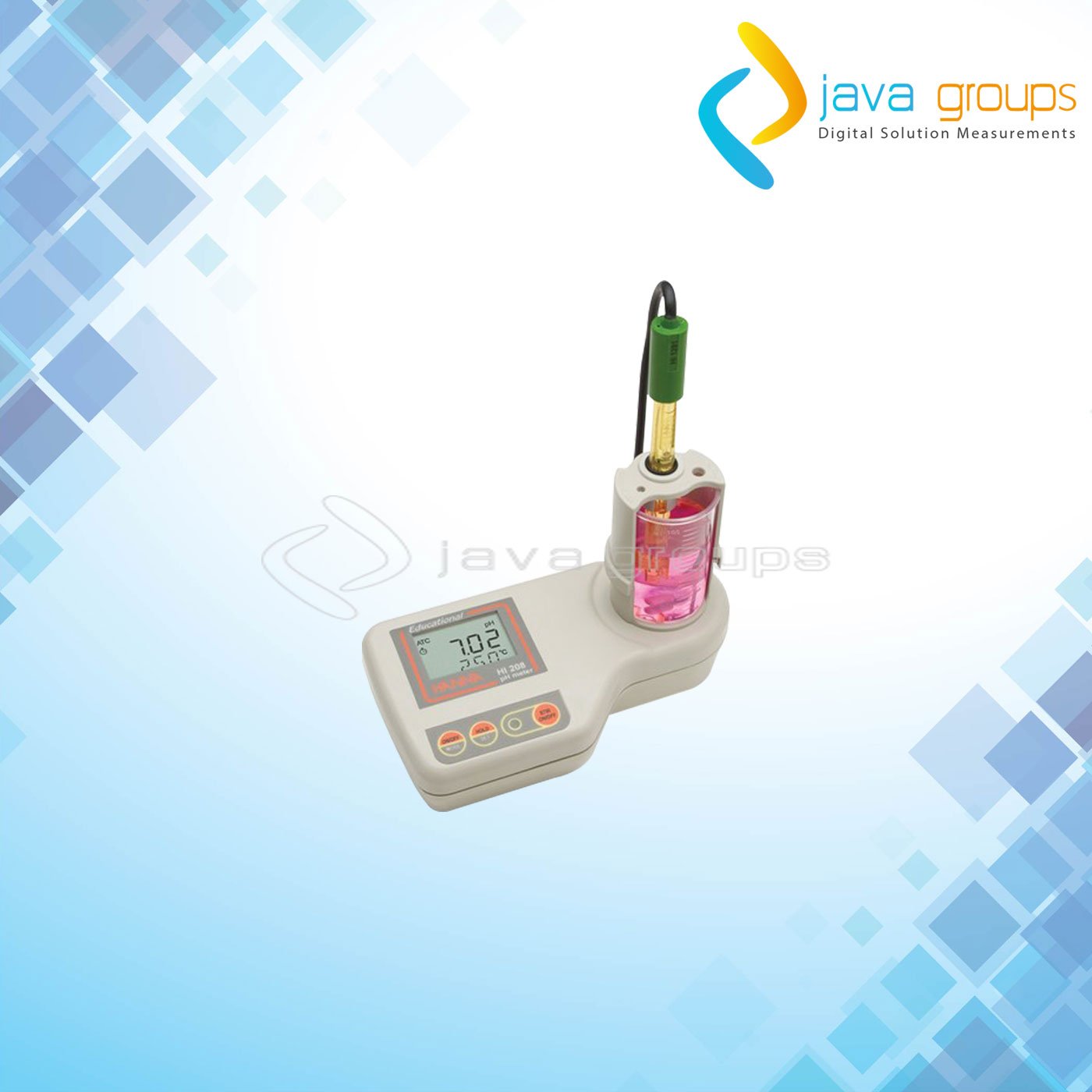 Alat Ukur pH Benchtop Digital portabel HI208