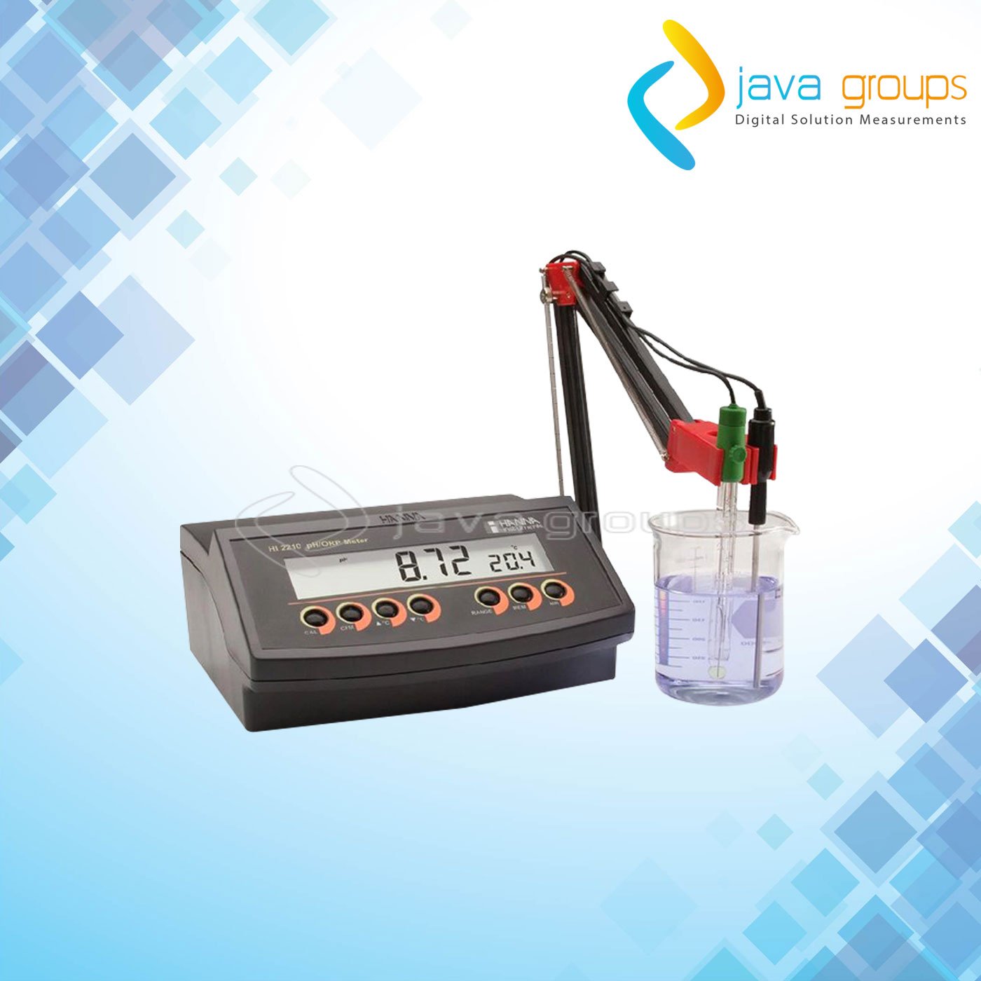 Alat Benchtop pH Meter Digital HI2210-01