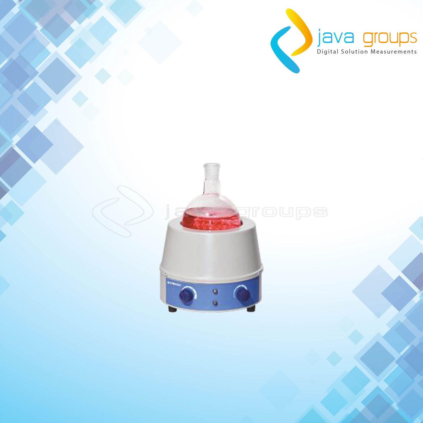 Alat Mantel Pemanasan Magnetik Elektronik & Digital Biobase HME-II