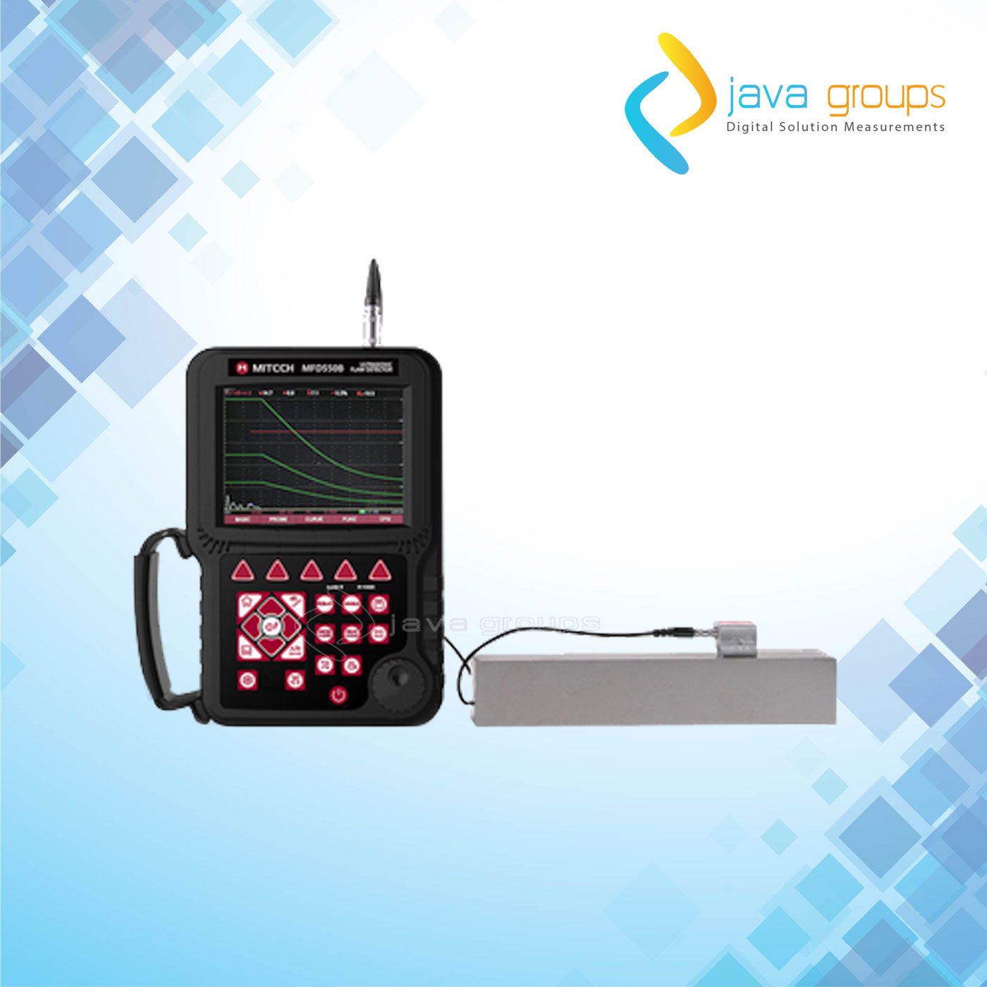 Alat Pendeteksi Kecacatan Ultrasonic Mitech MFD550B