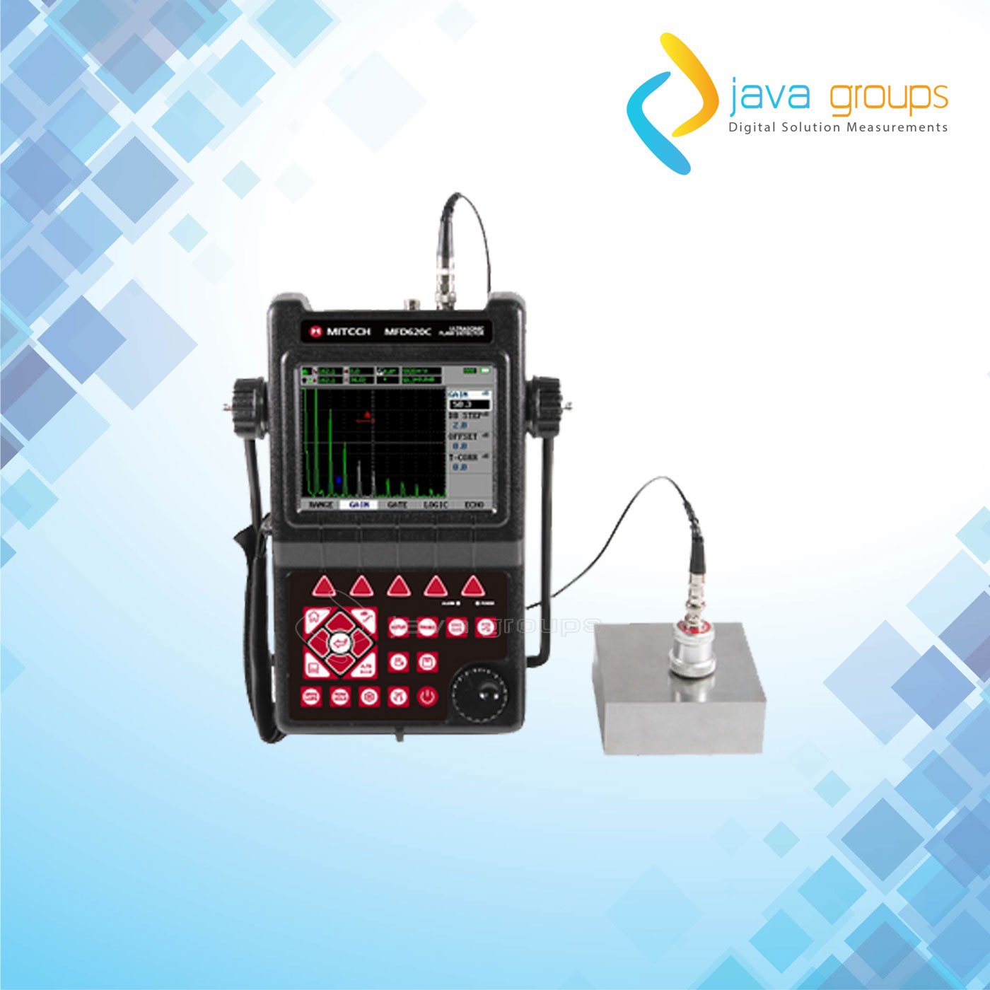 Alat Pendeteksi Kecacatan Ultrasonic Mitech MFD620C