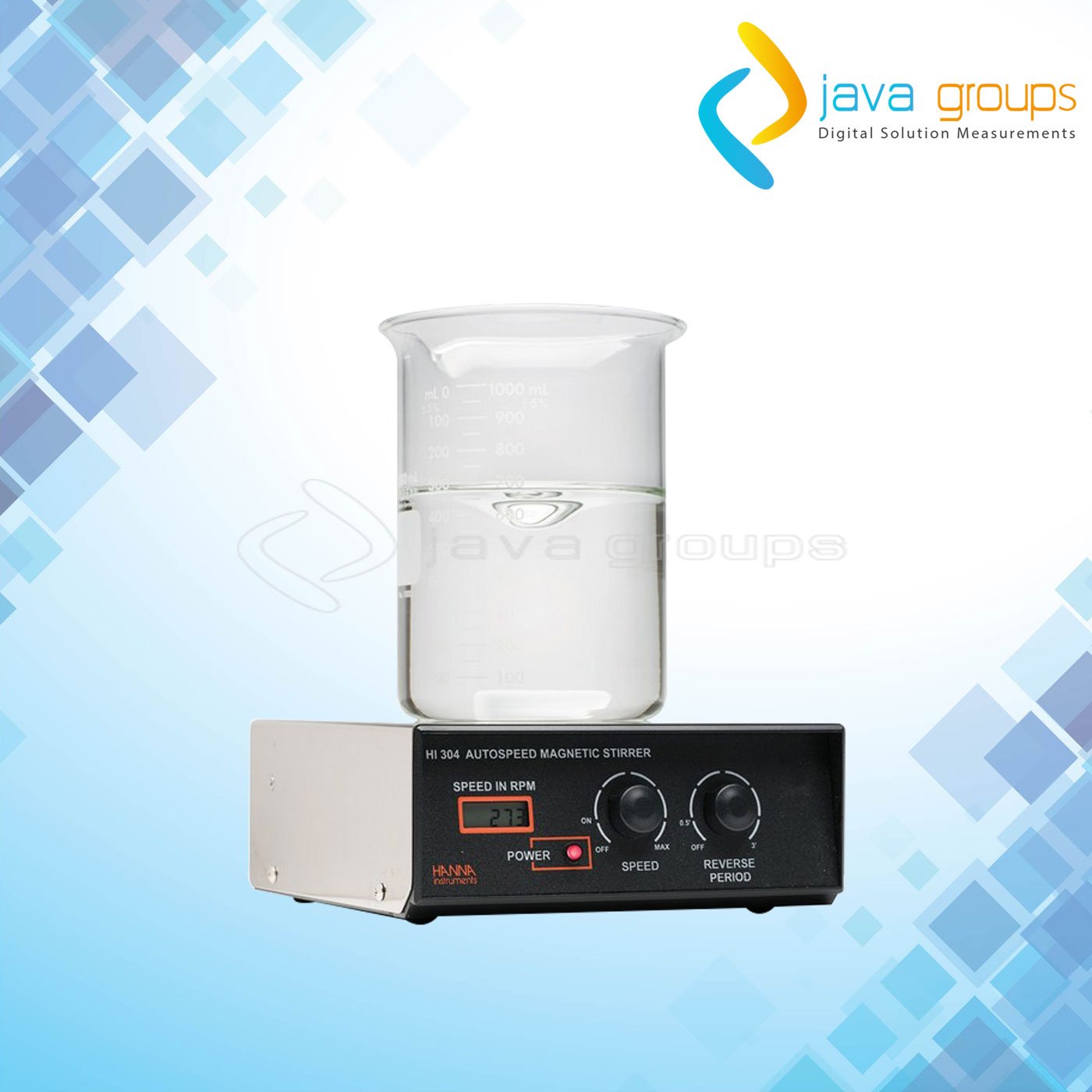 Alat Pengaduk Larutan Auto-Reverse Tachometer (2.5L) HI304N-2