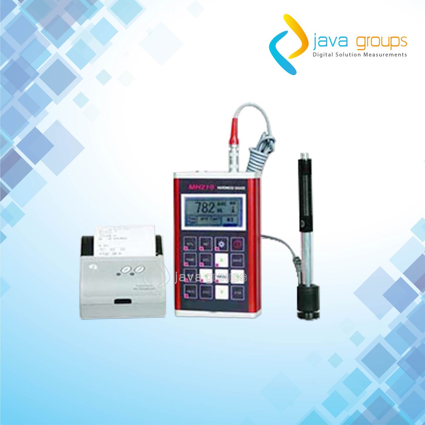 Alat Penguji Kekerasan Baja Dan Logam Digital Tester MH210