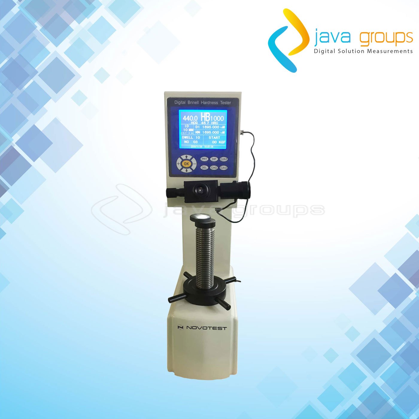 Alat Penguji Kekerasan Brinell Digital Novotest TB-B-CM
