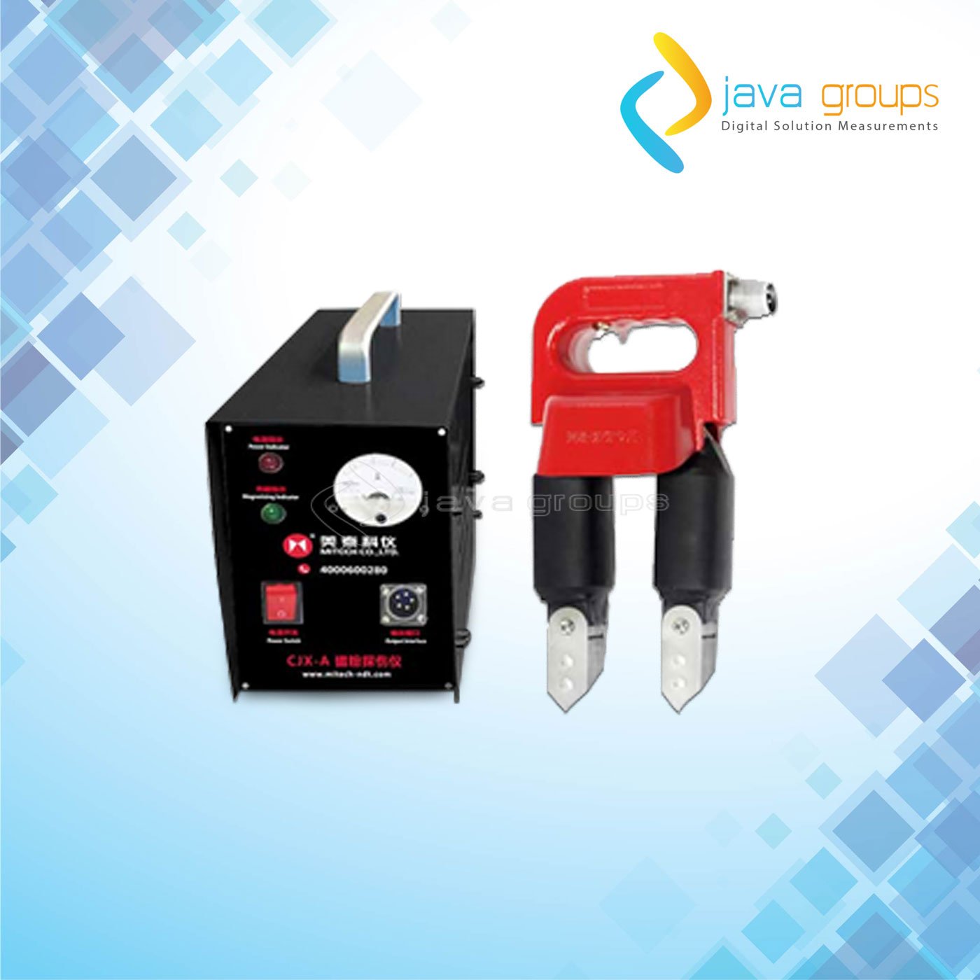 Alat Pengukur Cacat Logam Flaw Detector Besi Mitech CJX-A