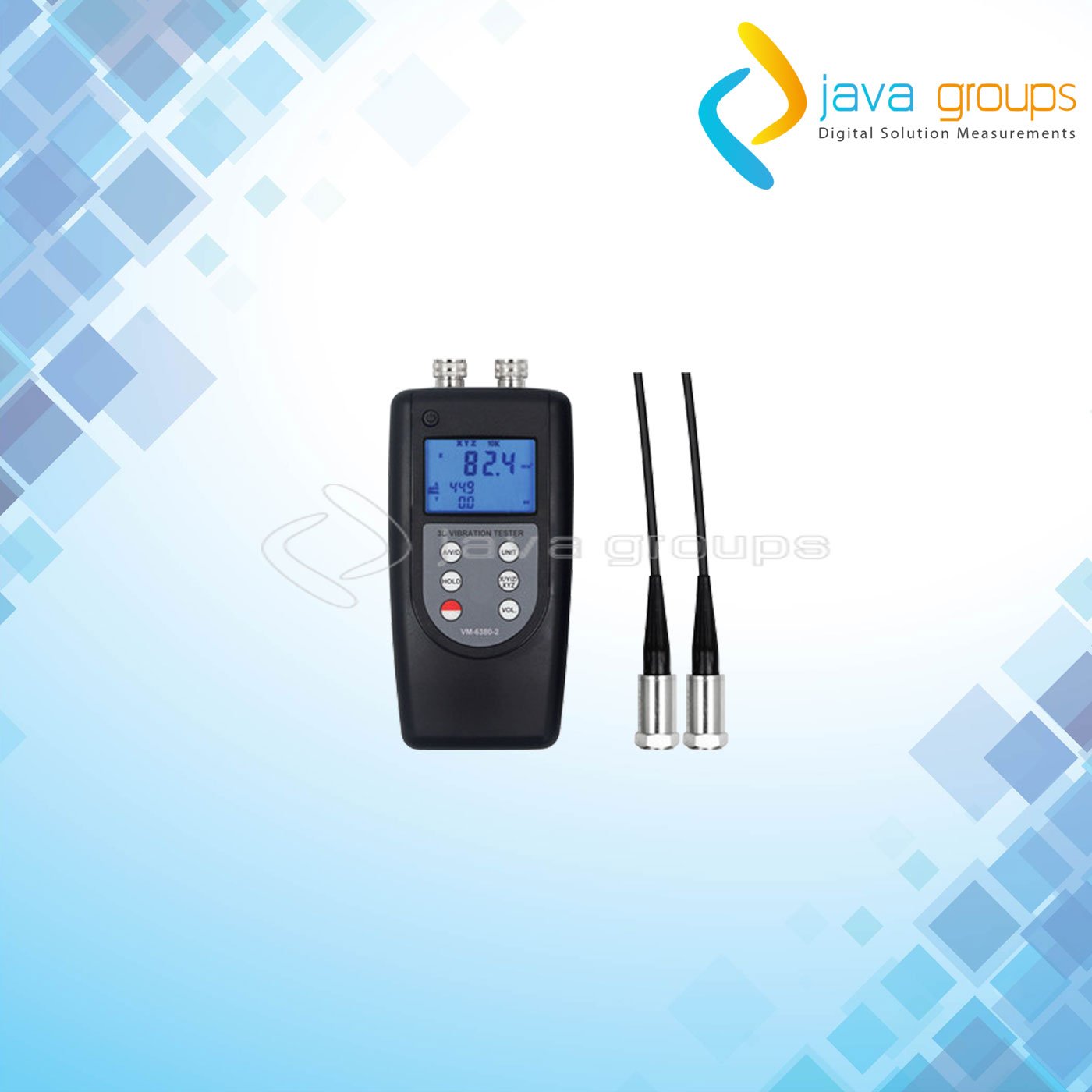 Alat Pengukur Getaran Mesin Vibration Meter VM-6380-2