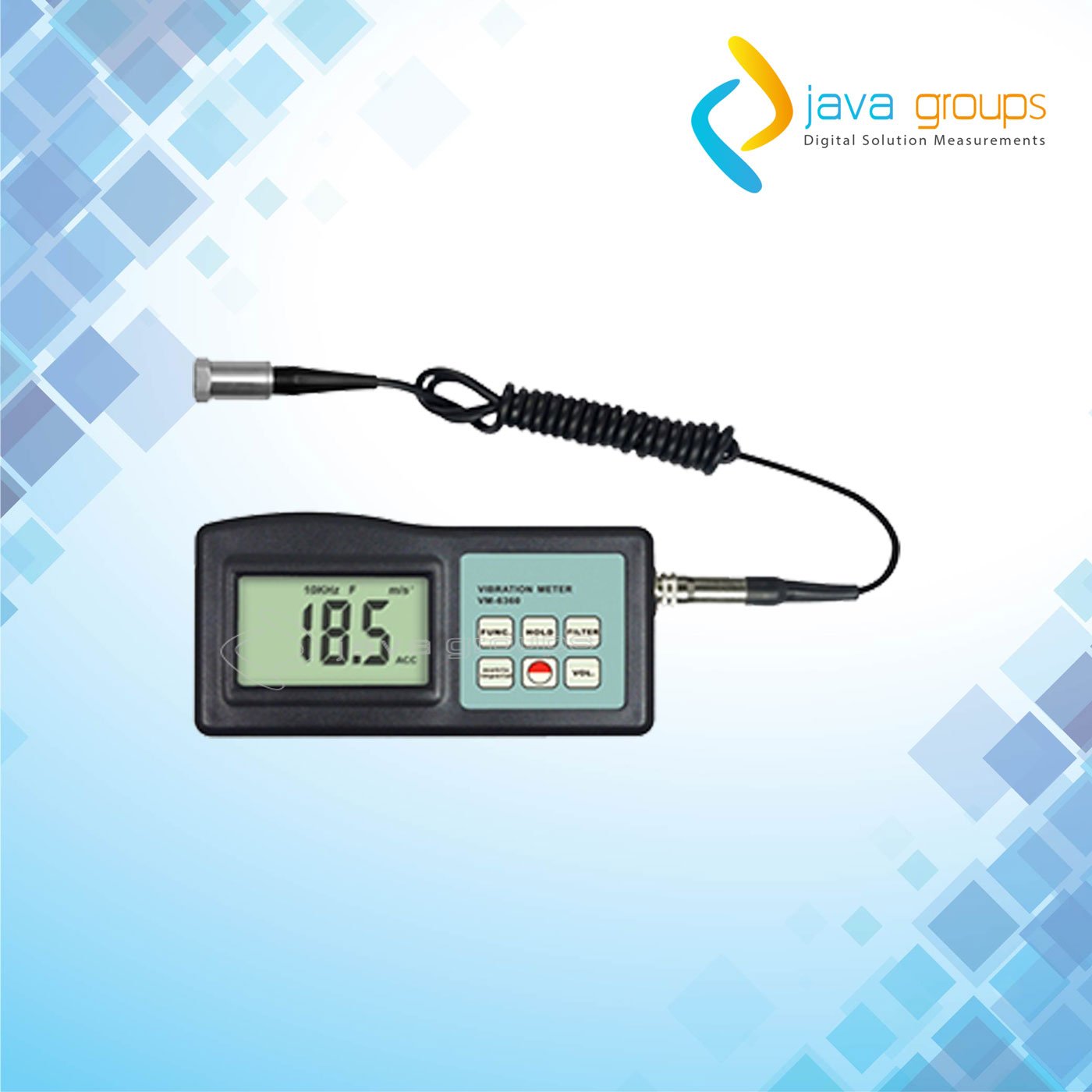 Alat Pengukur Getaran Mesin Vibration Meter VM-6360