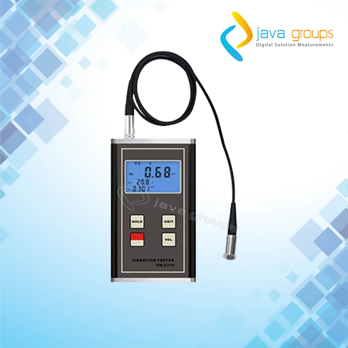 Alat Pengukur Getaran Mesin Vibration Meter VM-6370