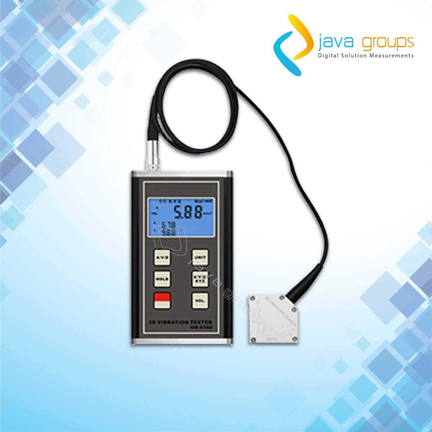 Alat Pengukur Getaran Mesin Vibration Meter VM-6380