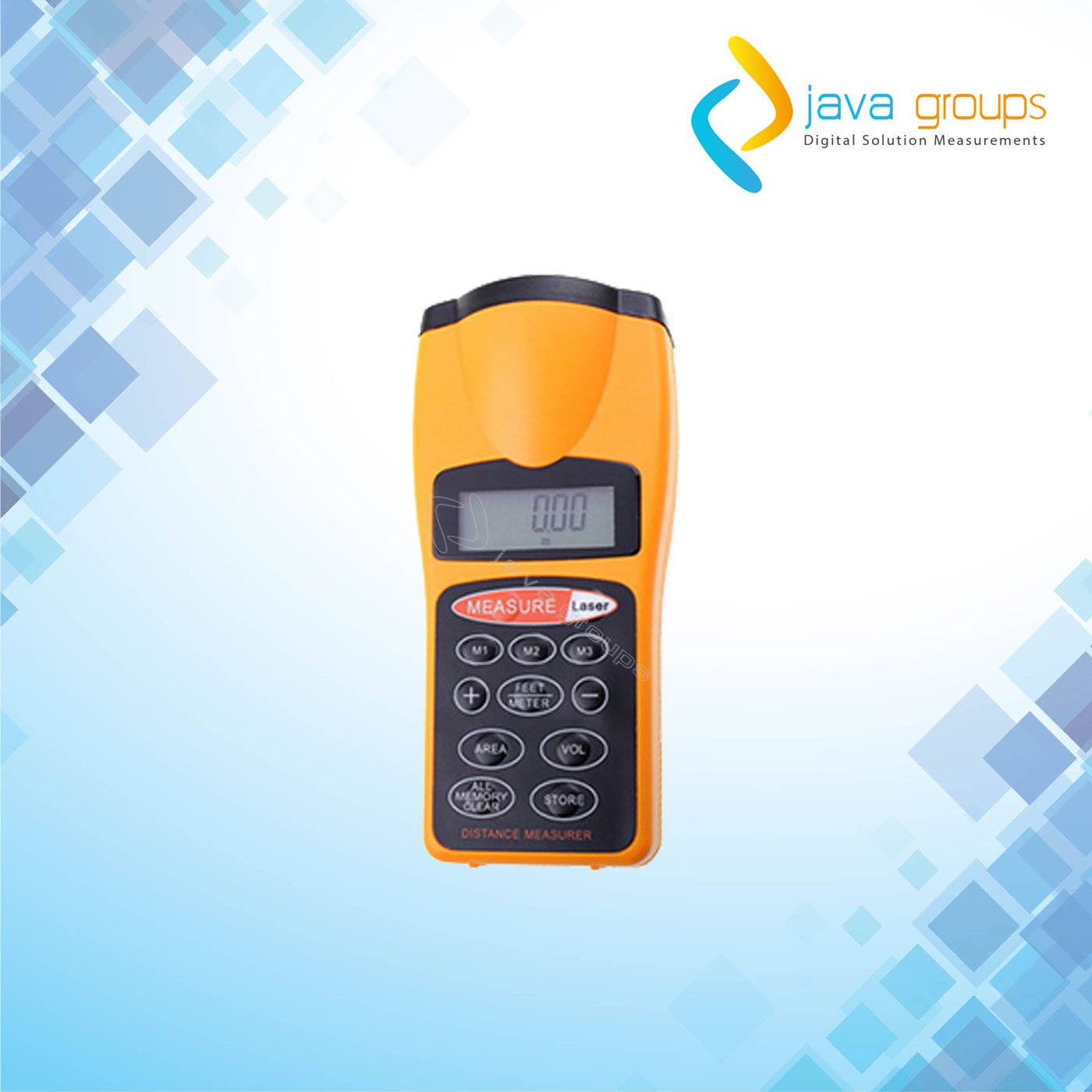 Alat Pengukur Jarak Ultrasonik Distance Meter CP-3007