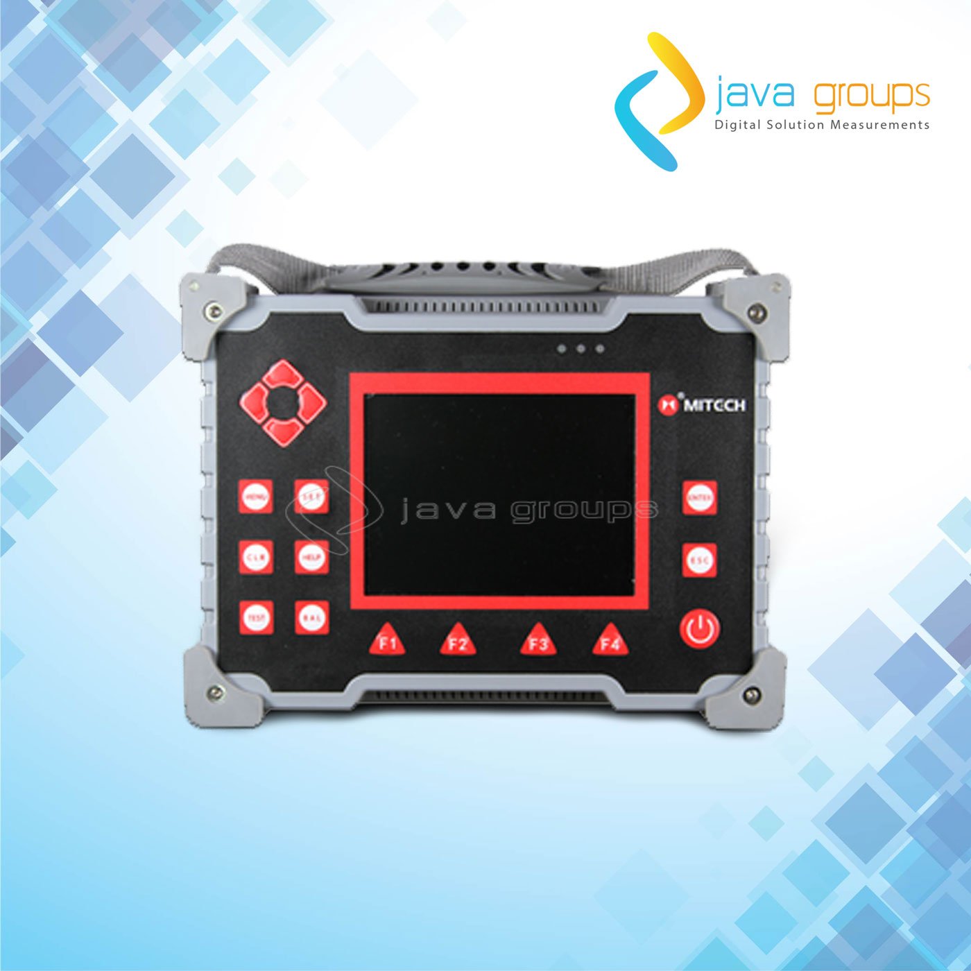 Alat Pengukur Kecacatan Logam Flaw Detector Mitech MET802