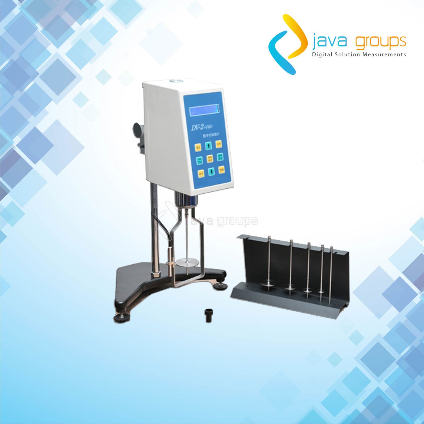 Alat Pengukur Kekentalan Cairan Programmable Digital Viscometer