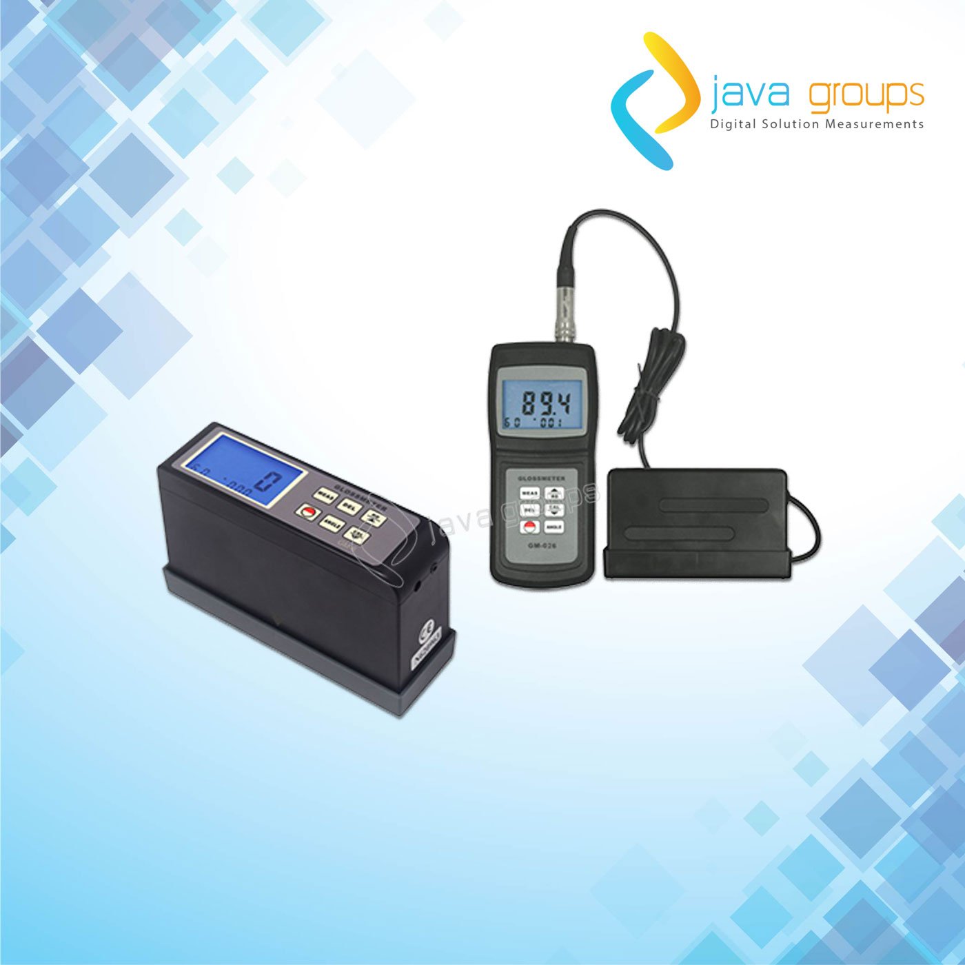 Alat Pengukur Kekilapan 2 Angles 20/60 Derajat GM-26 (Sensor Bangun) GM-026 (Sensor Terpisah)