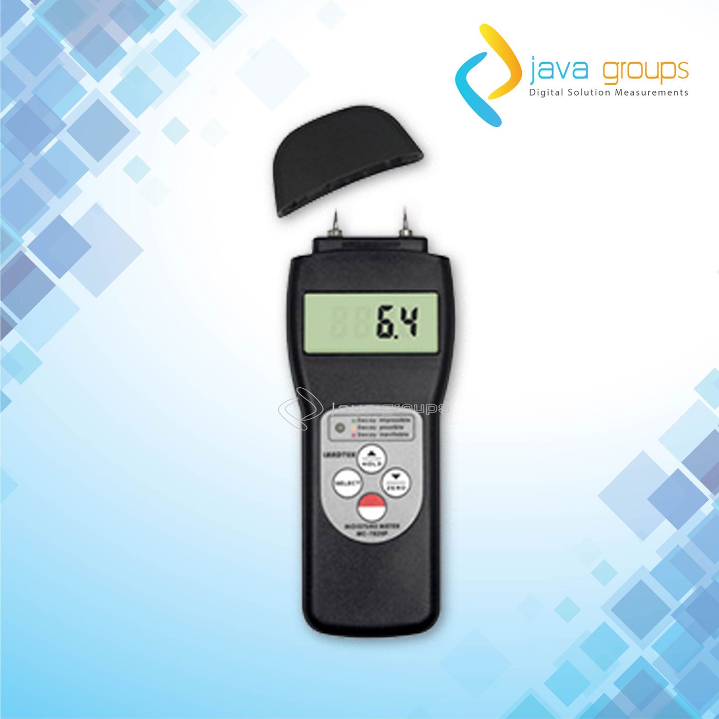 Alat Pengukur Kelembaban Digital Moisture Meter MC-7825P