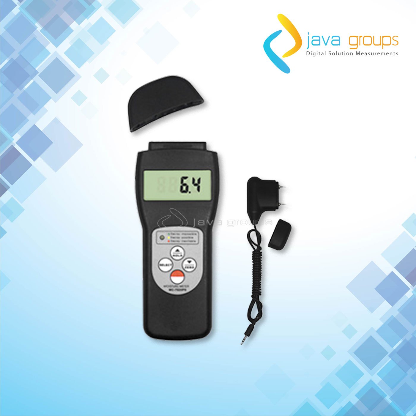 Alat Pengukur Kelembaban Fungsi Ganda Digital Moisture Meter MC-7825PS