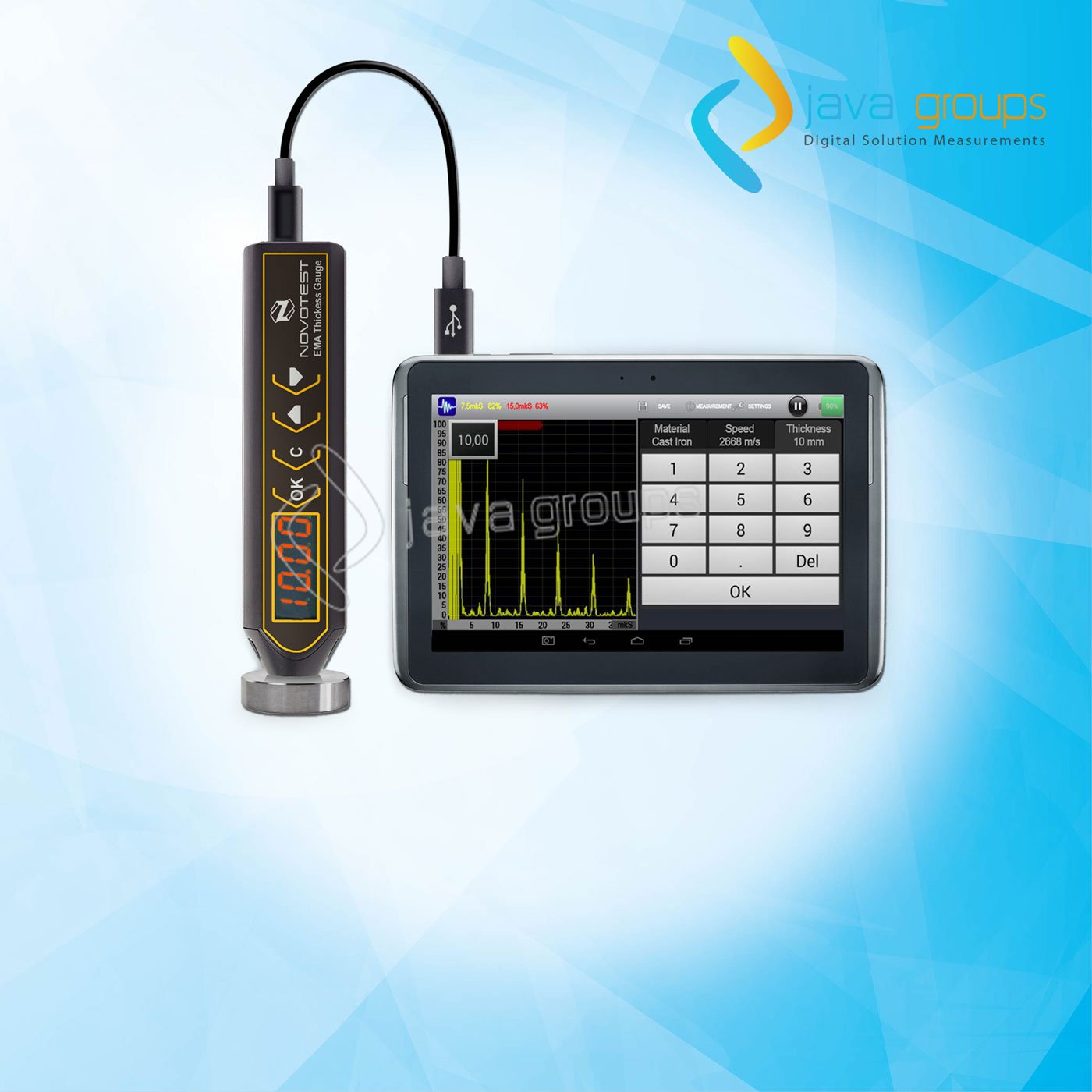 Alat Pengukur Ketebalan NOVOTEST UT-3K-EMA