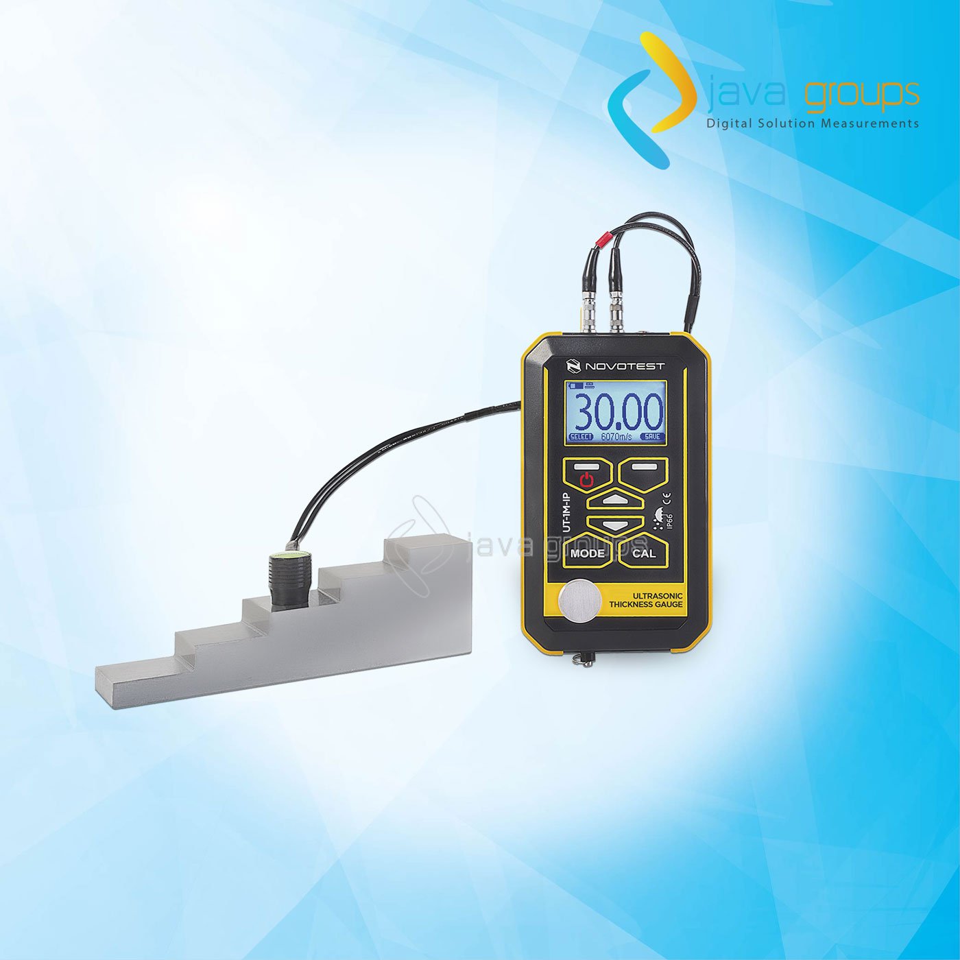 Alat Pengukur Ketebalan Ultrasonik NOVOTEST UT-1M-IP
