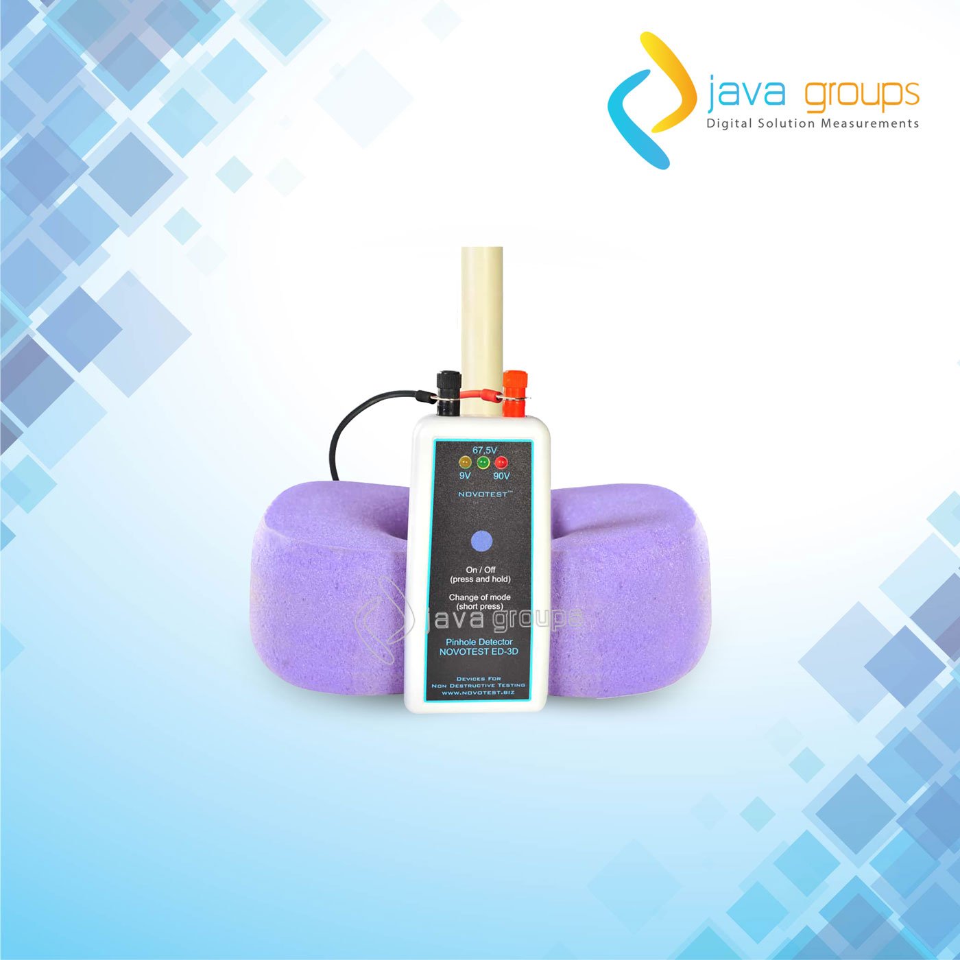 Alat Pengukur Porositas Detector NOVOTEST ED-3