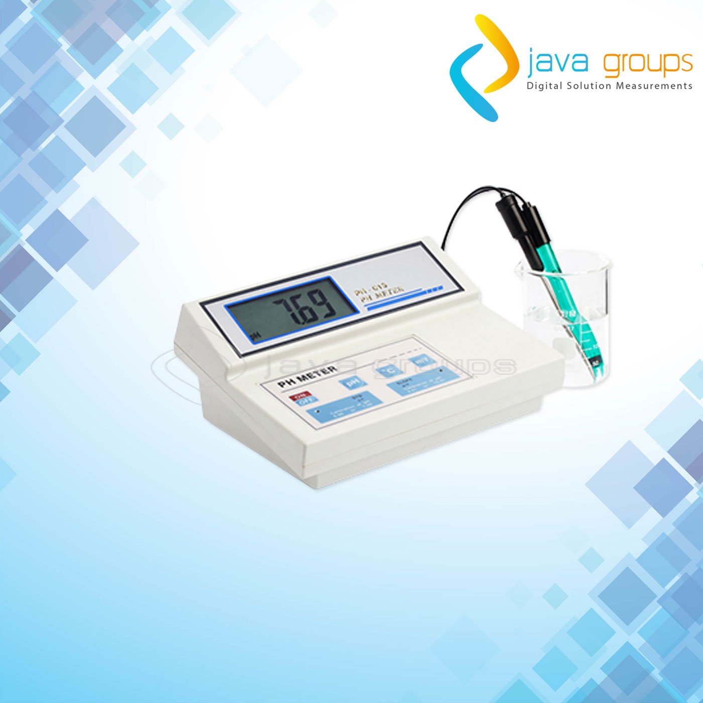 Alat Pengukur pH/mV/Temp Meter Digital KL-016