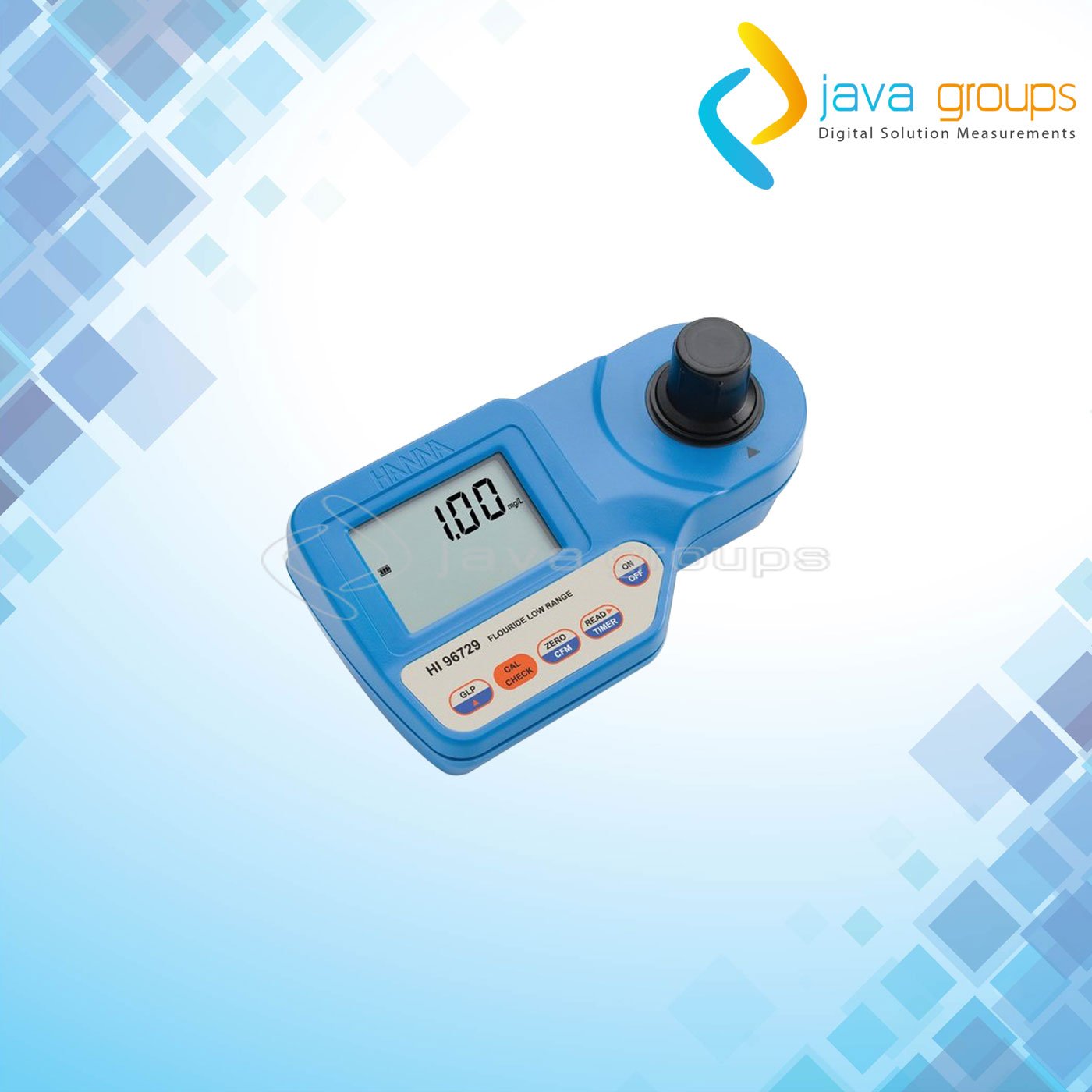 Alat Photometer Fluorida Kisaran Rendah Portabel HI96729