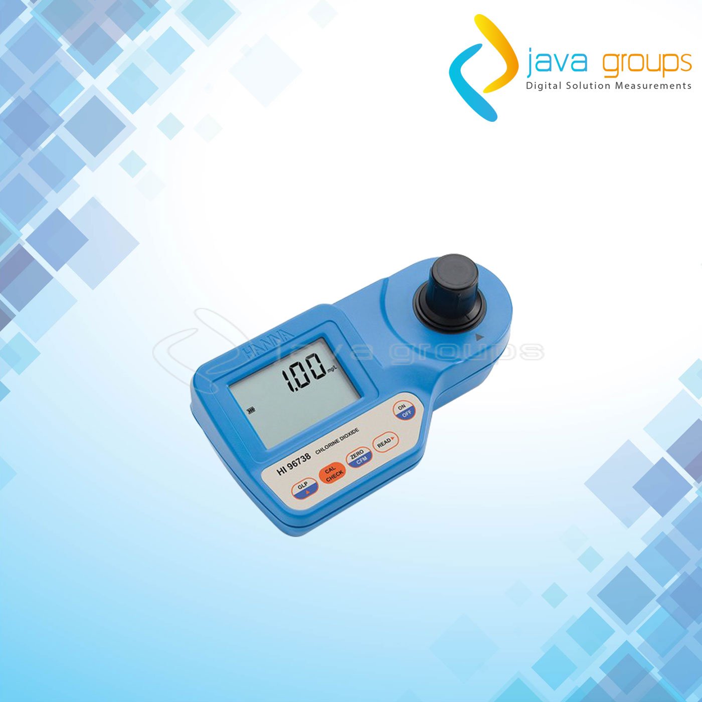Alat Photometer Klorin Dioksida HI96738 Portabel