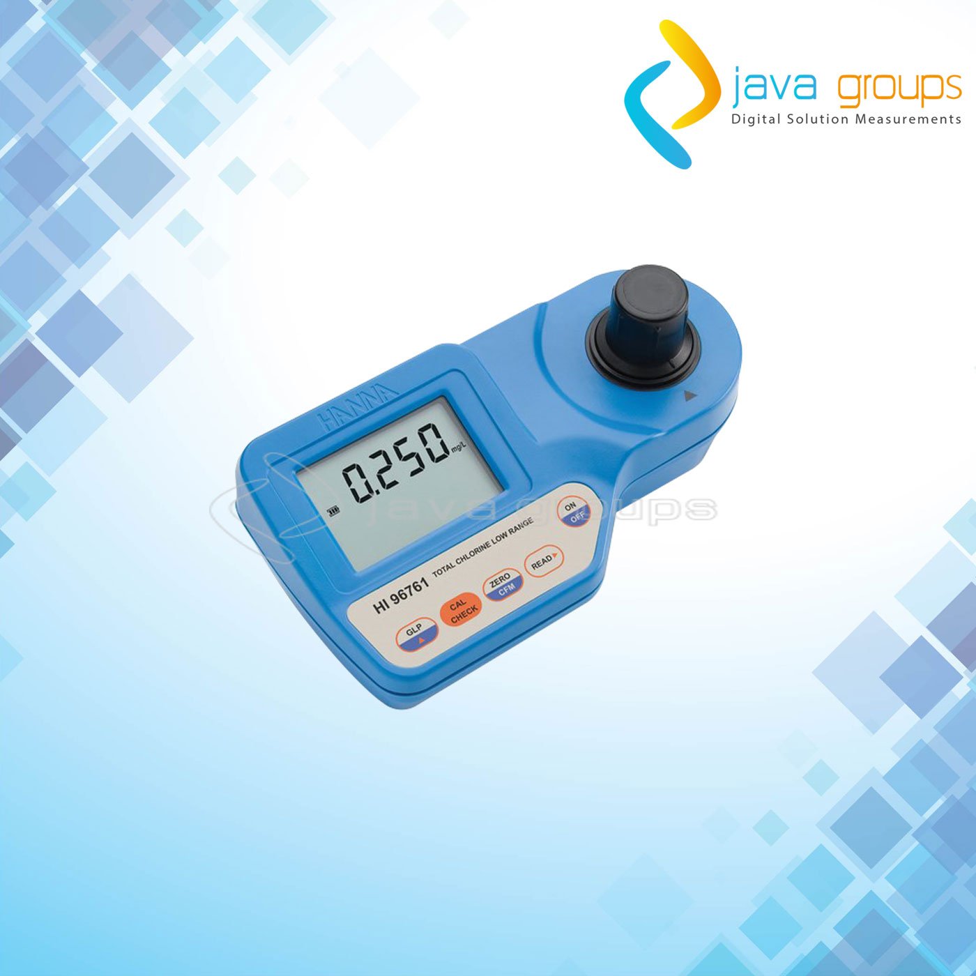 Alat Photometer Klorin Jarak Rendah Portabel HI96761