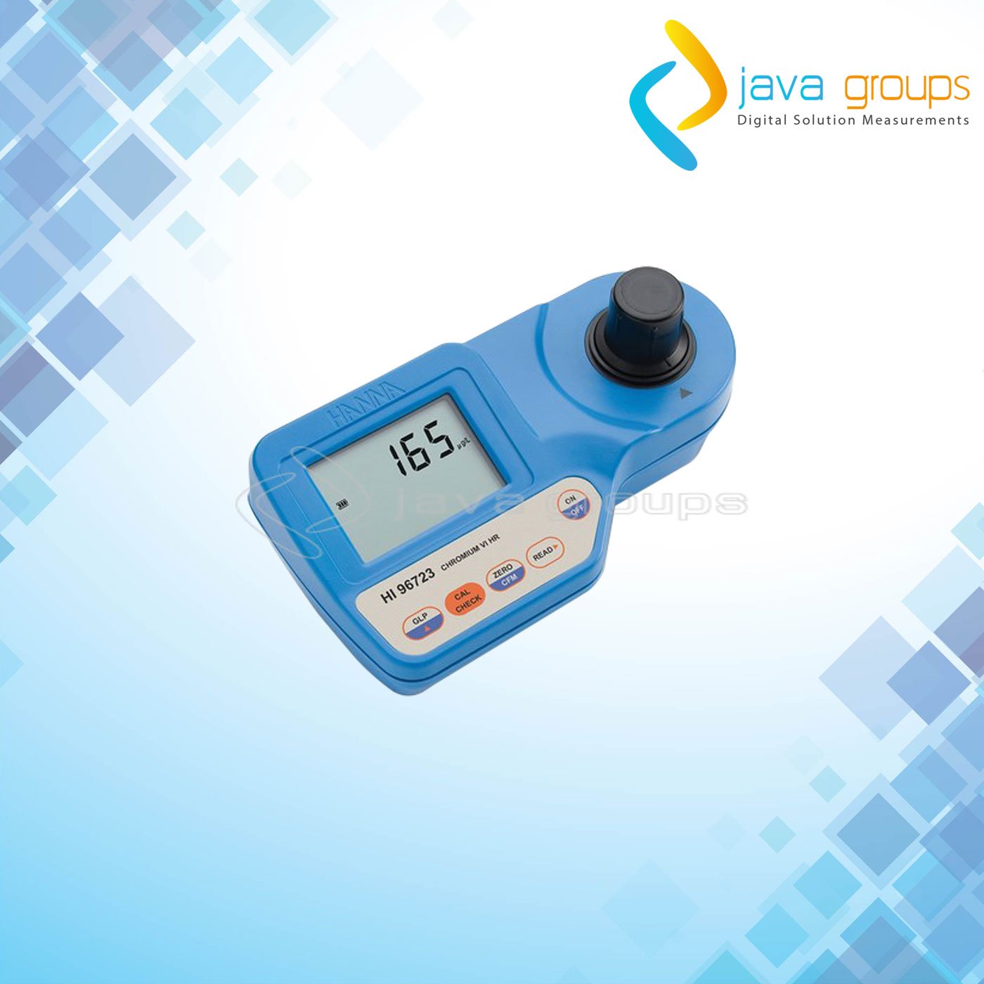 Alat Photometer Kromium Hevalent Rentang Tinggi Portabel HI96723