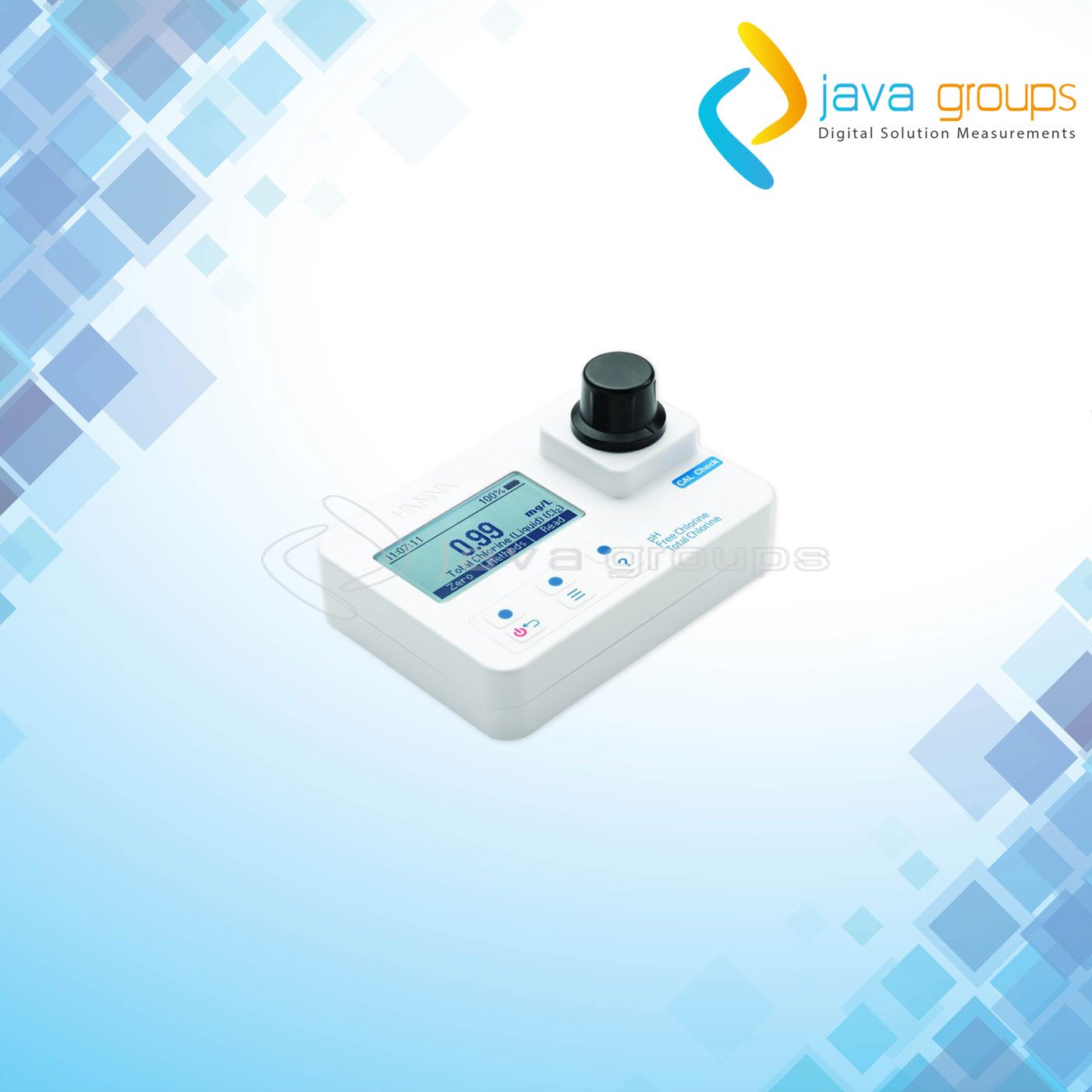 Alat Photometer PH, Total dan Klorin Portabel HI97710