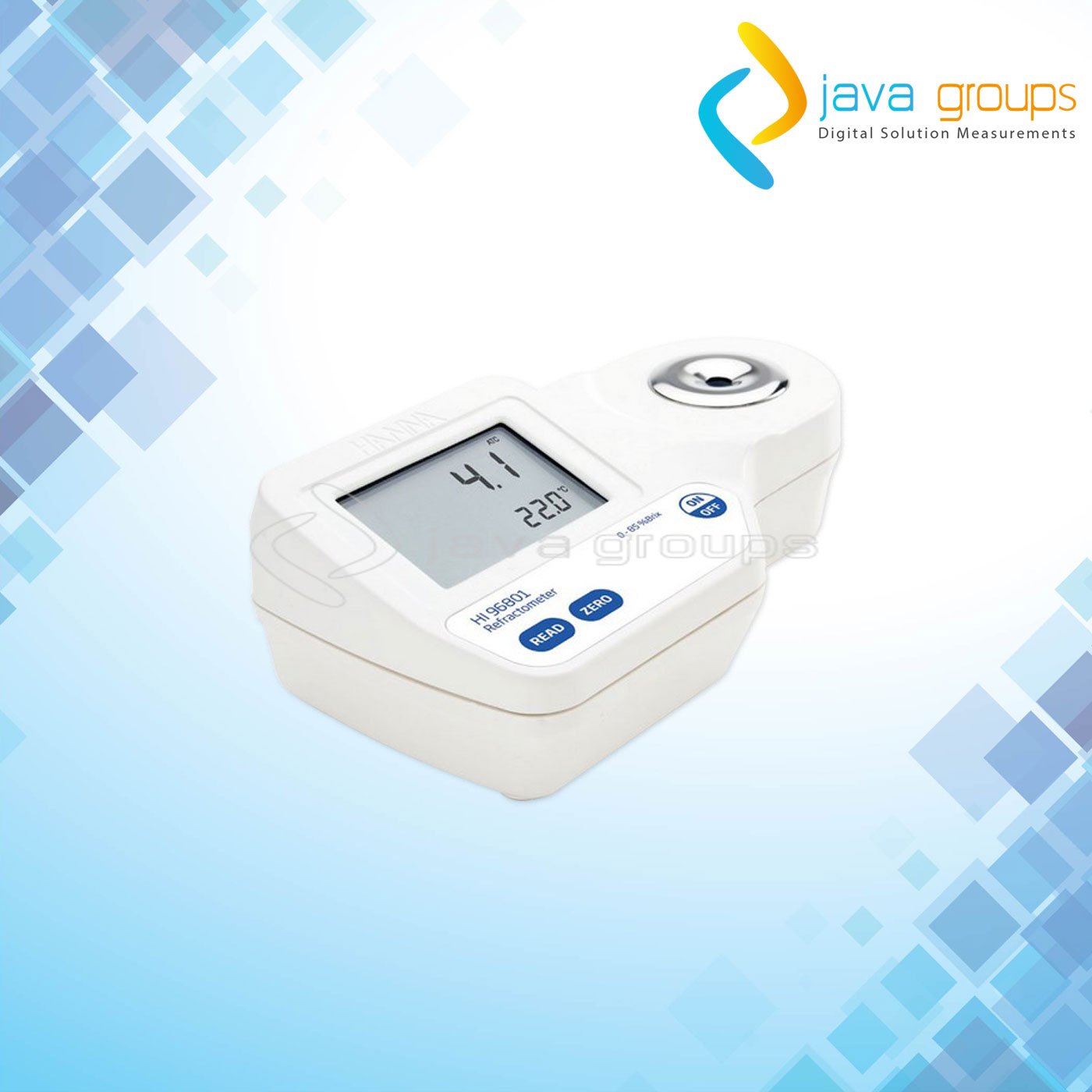 Alat Refractometer Analisis Brix Digital HI96801