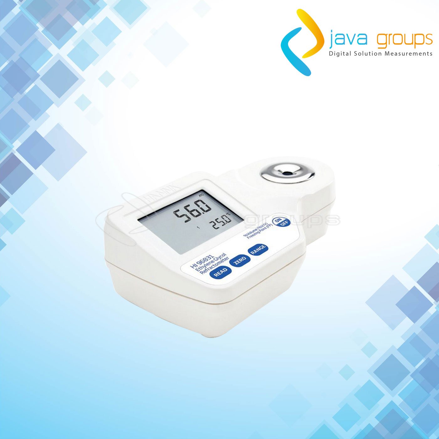 Alat Refractometer Digital Etilena Glikol HI96831