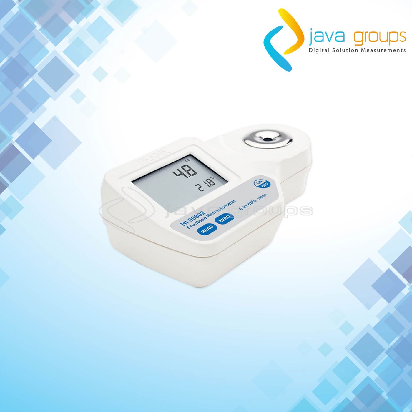 Alat Refractometer Fruktosa Digital HI96802