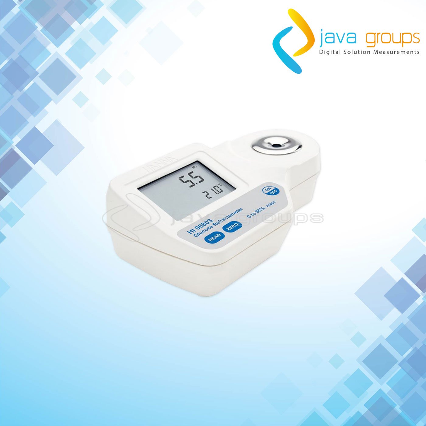 Alat Refractometer Glukosa Digital HI96803