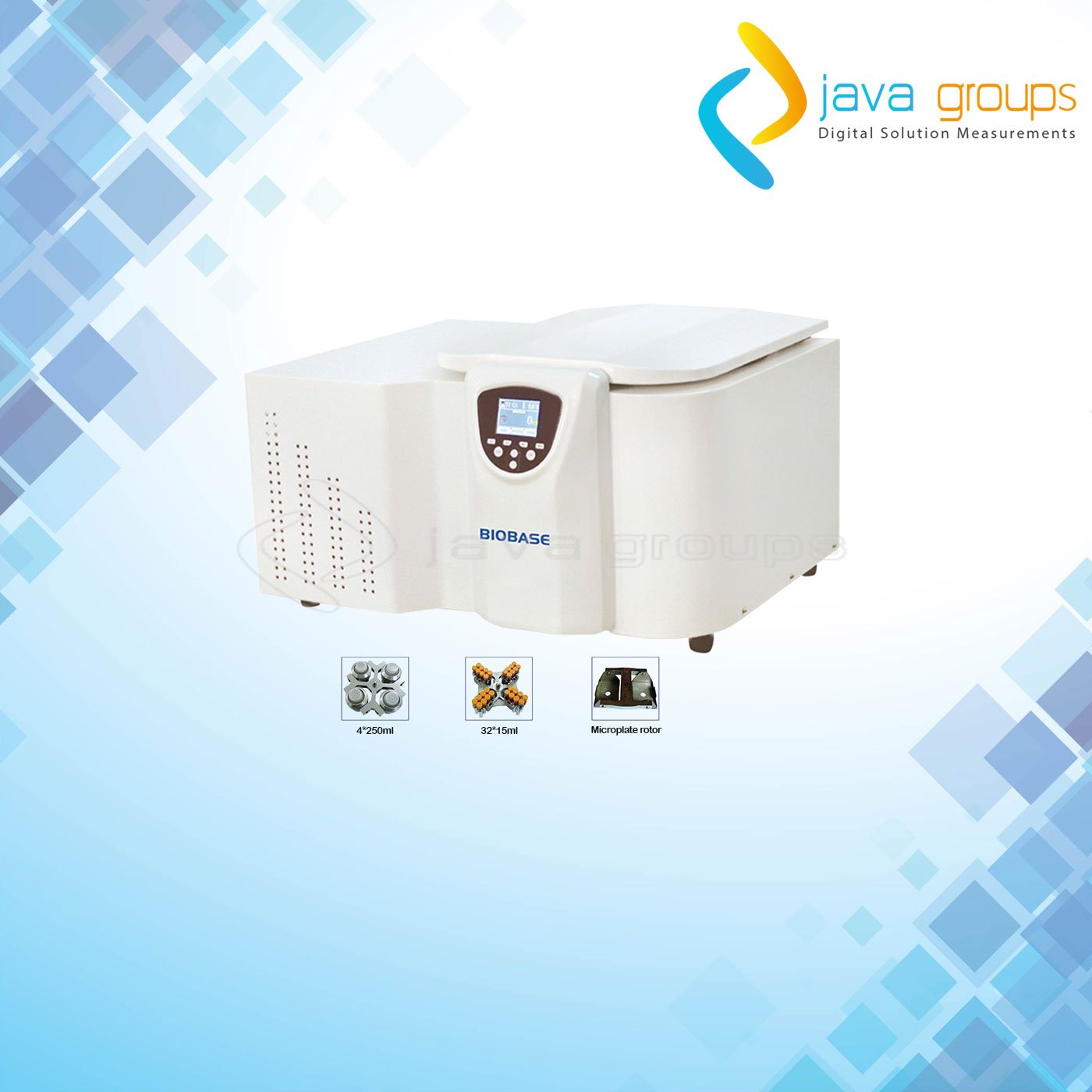 Alat Table Top Centrifuge Pendingin Berkecepatan Rendah Biobase BKC-TL-R Series