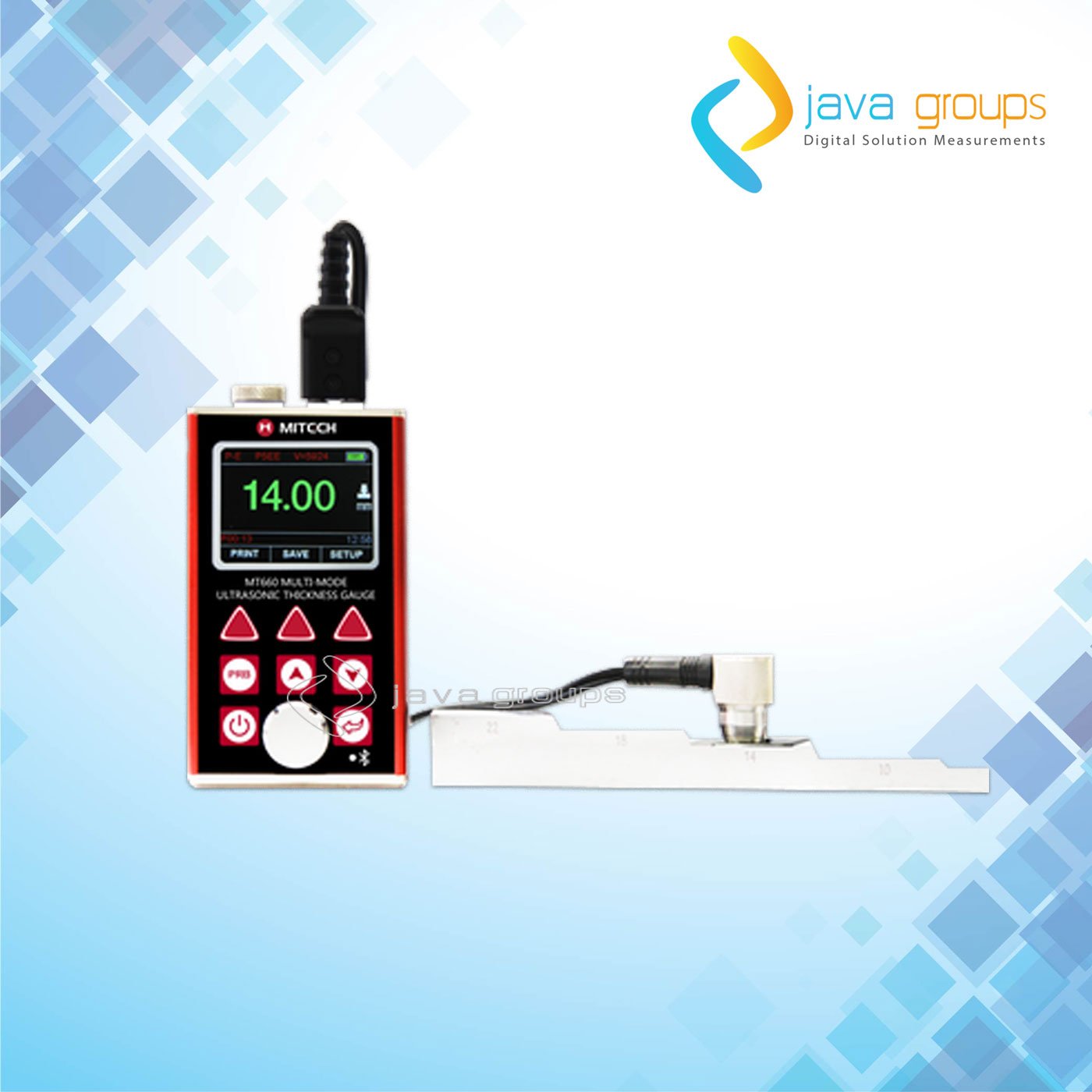 Alat Thickness Gauge Ultrasonic Multi-mode MT660