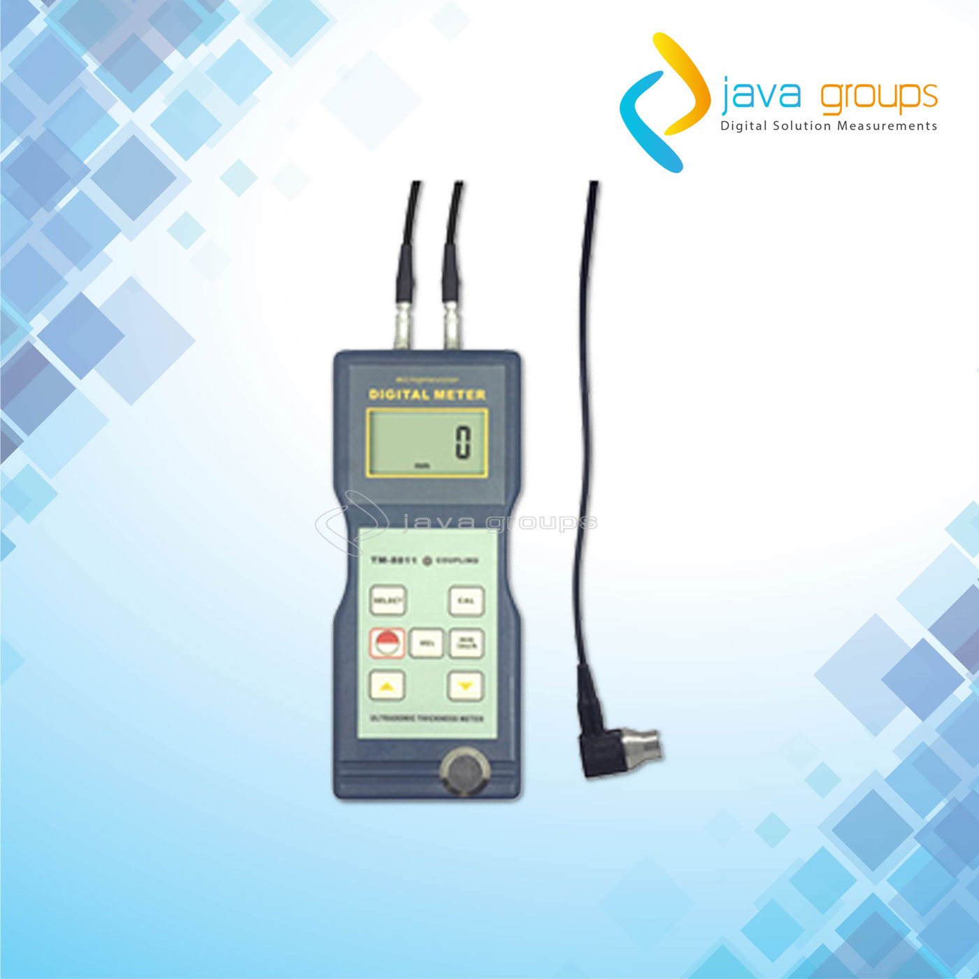 Alat Thickness Meter Ultrasonic Pengukur Ketebalan TM-8811