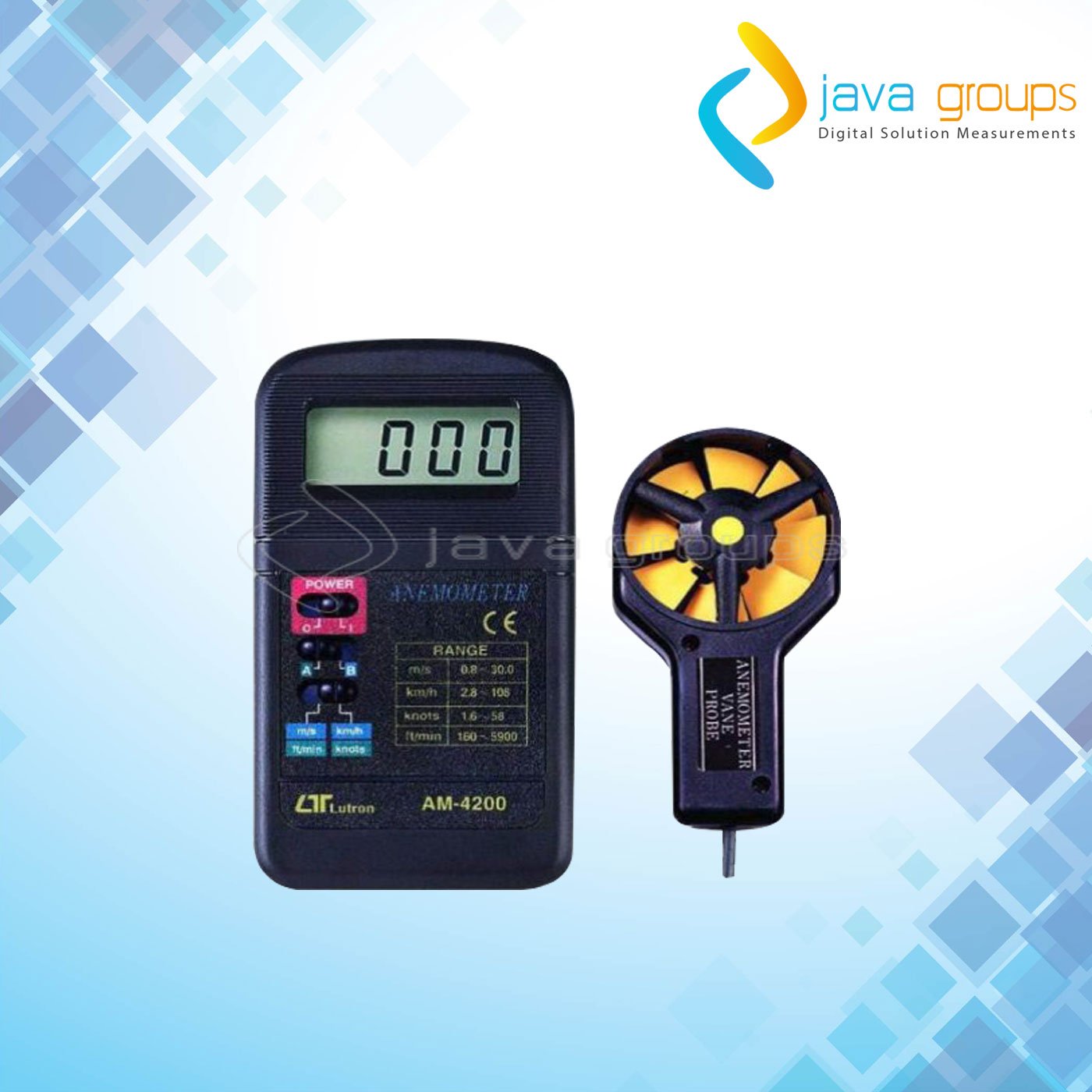 Alat Uji Anemometer Digital Lutron AM-4200