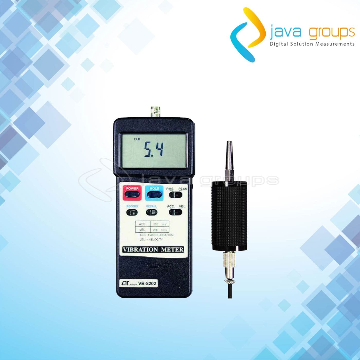 Alat Uji Getaran Mesin Industri Lutron VB-8202